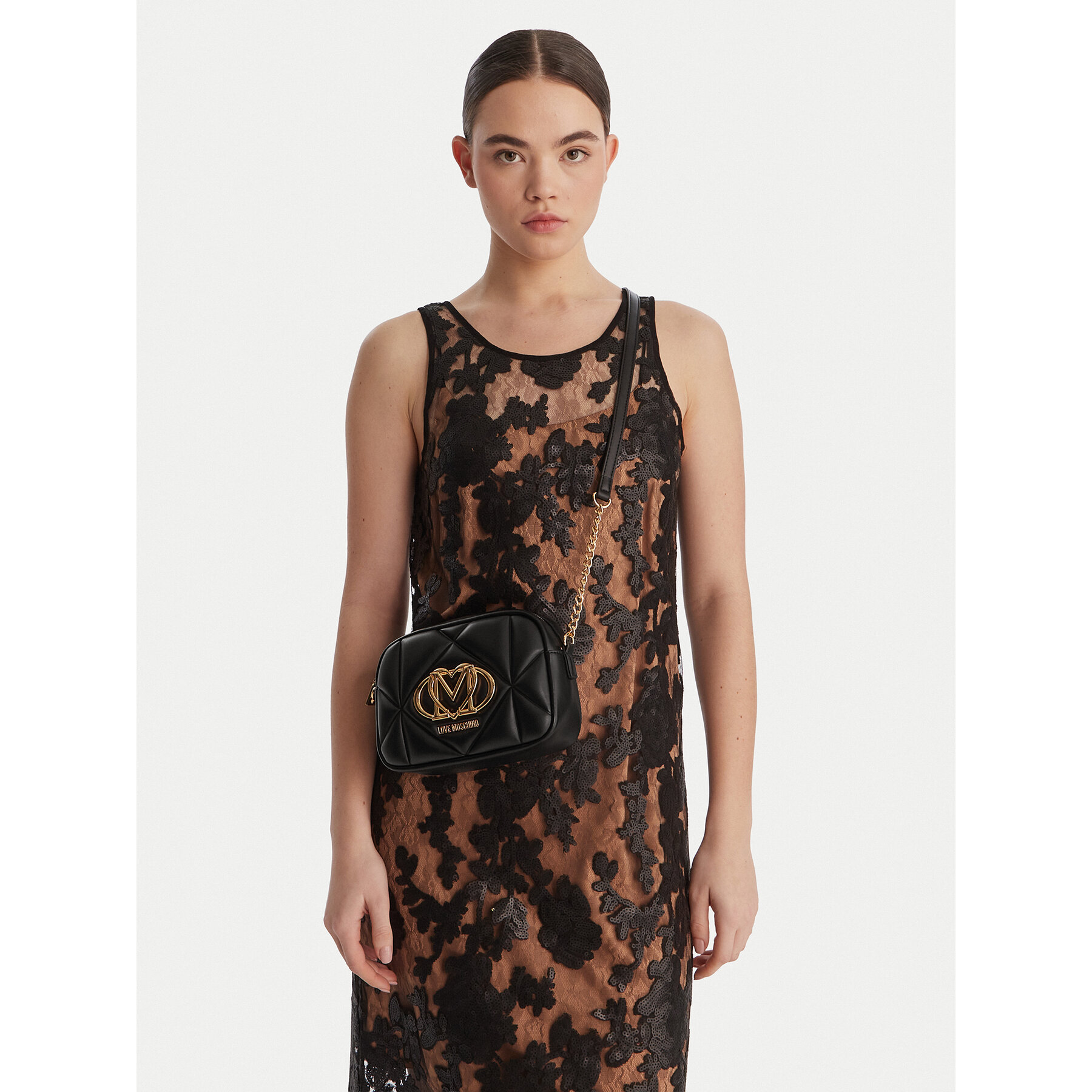 Дамска чанта LOVE MOSCHINO JC4038PP1OLC0000 Черен