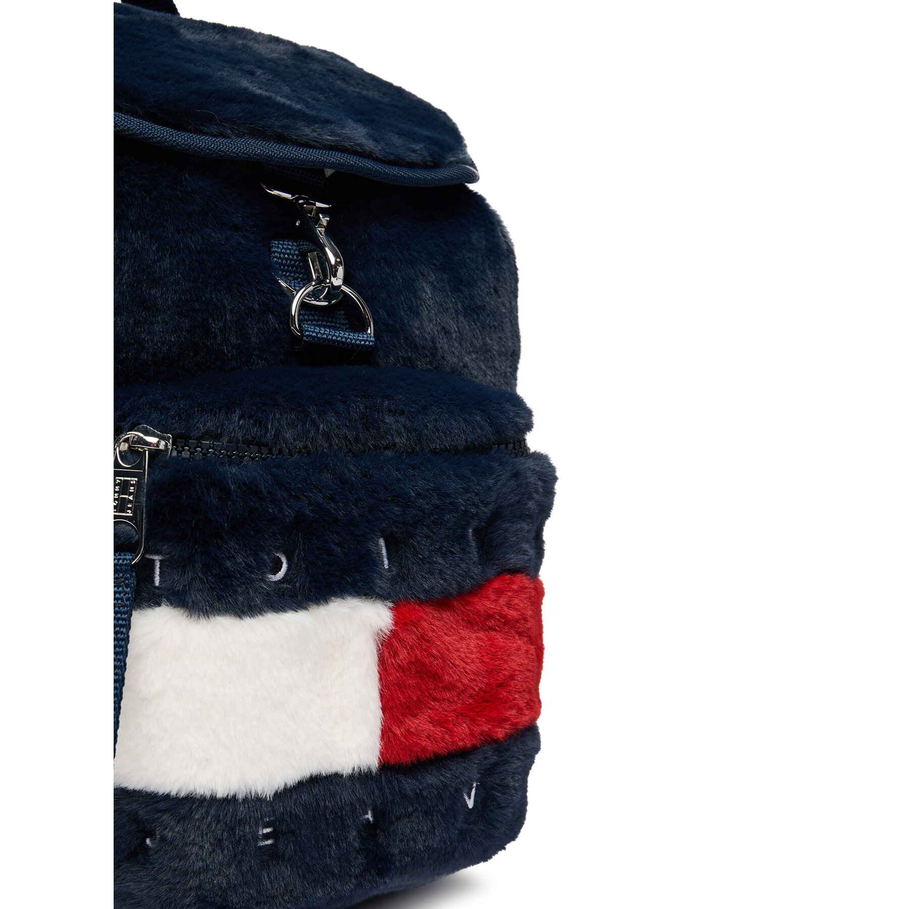 Раница Tommy Jeans Tjw Archive Fur Backpack AW0AW19078 Тъмносин