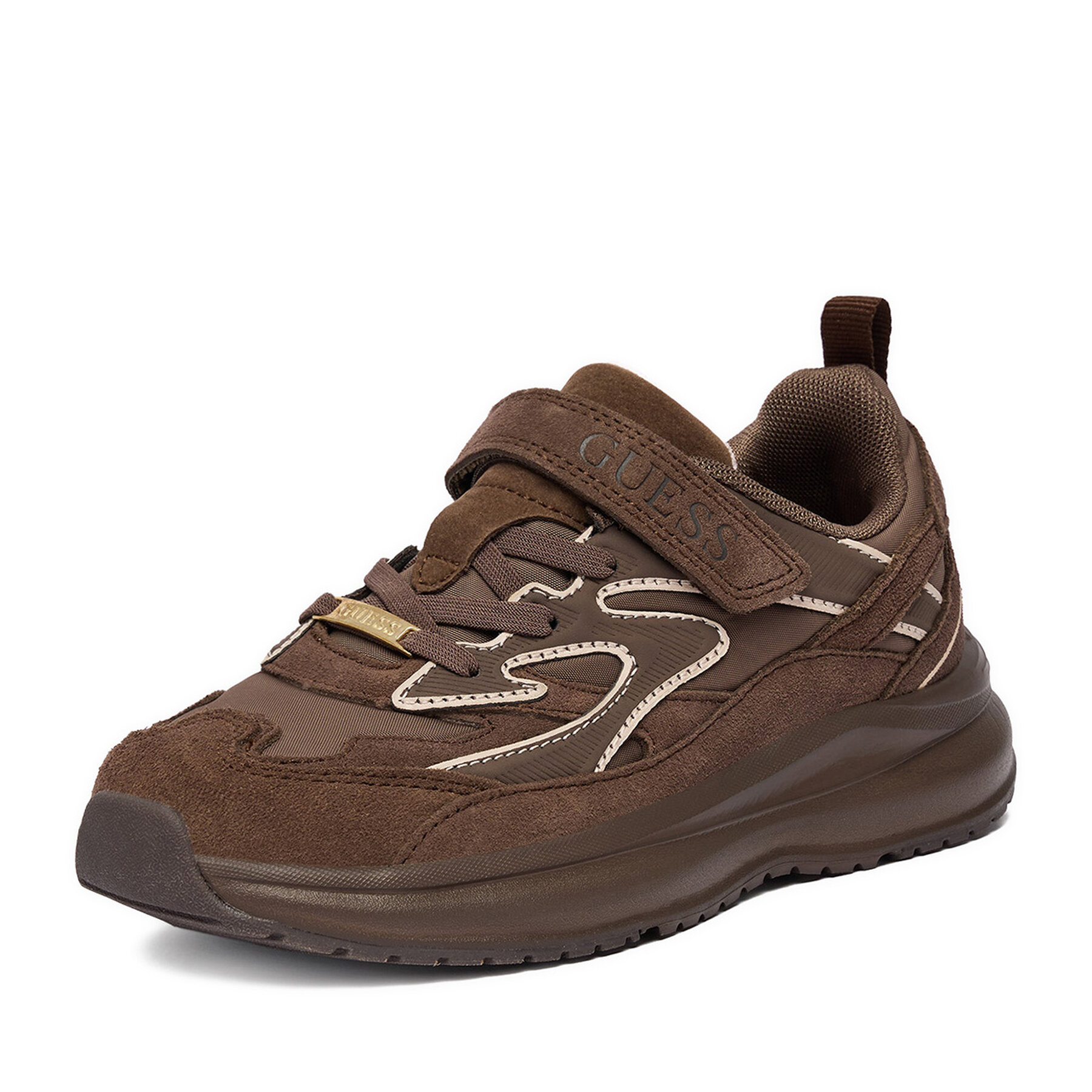 Сникърси Guess EO-CP40GG28AW2026 Кафяв