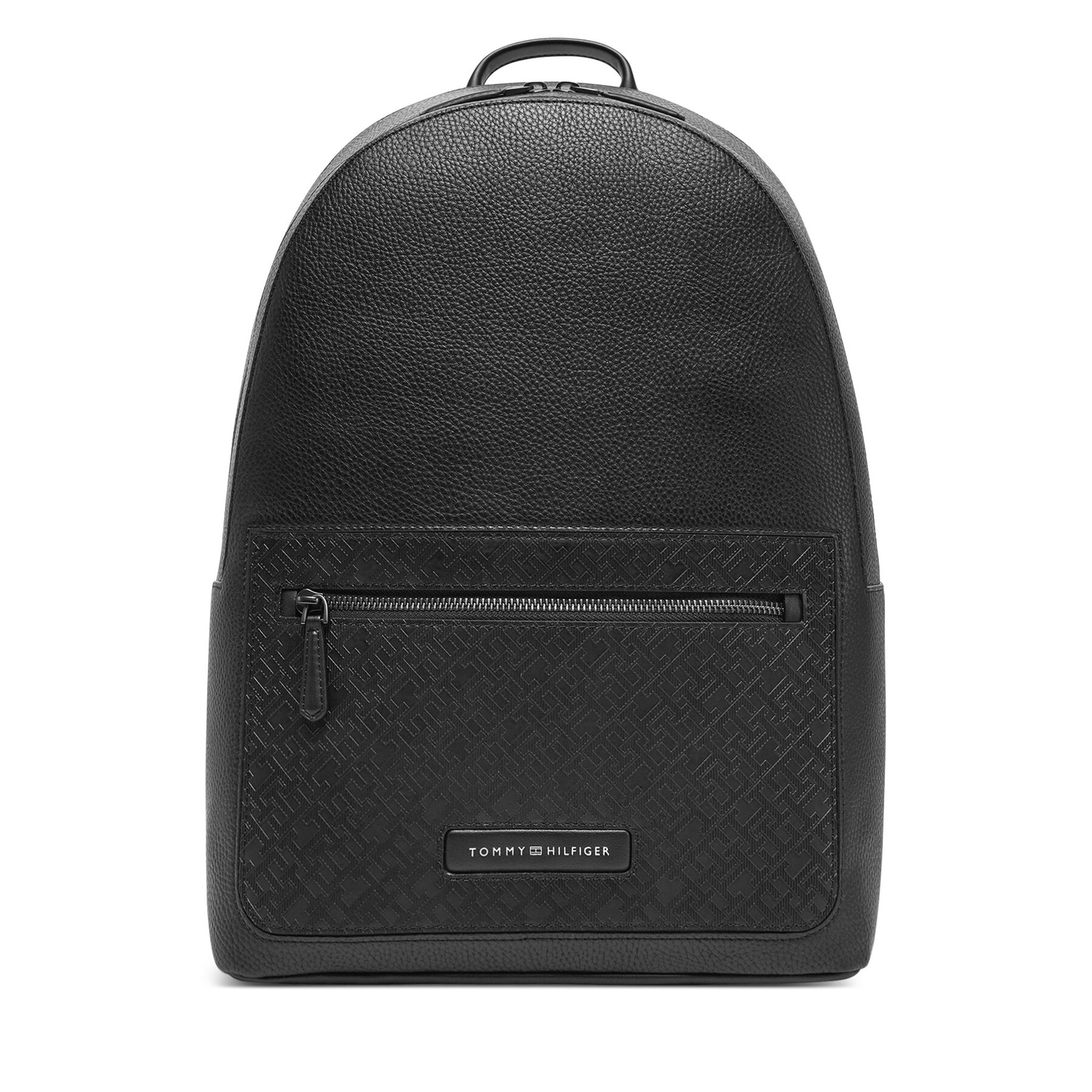 Męski Plecak Tommy Hilfiger Czarny Th Monogram Backpack AM0AM13208