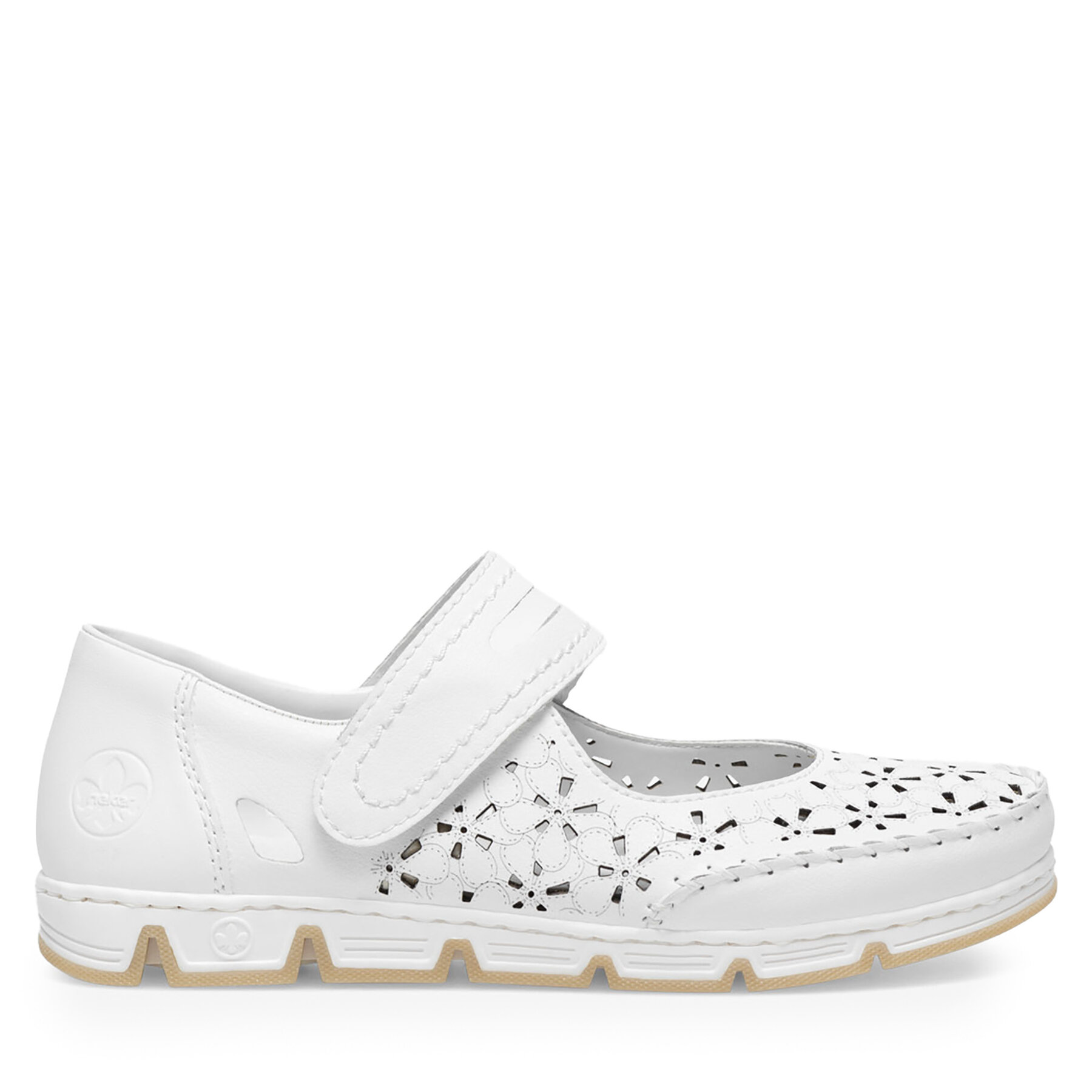 Pantofi Rieker 49977-80 Alb