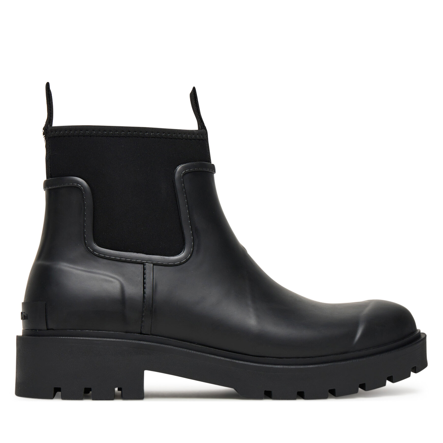 Cizme de cauciuc Calvin Klein Jeans Combat Rain Boot YM0YM01376 Negru