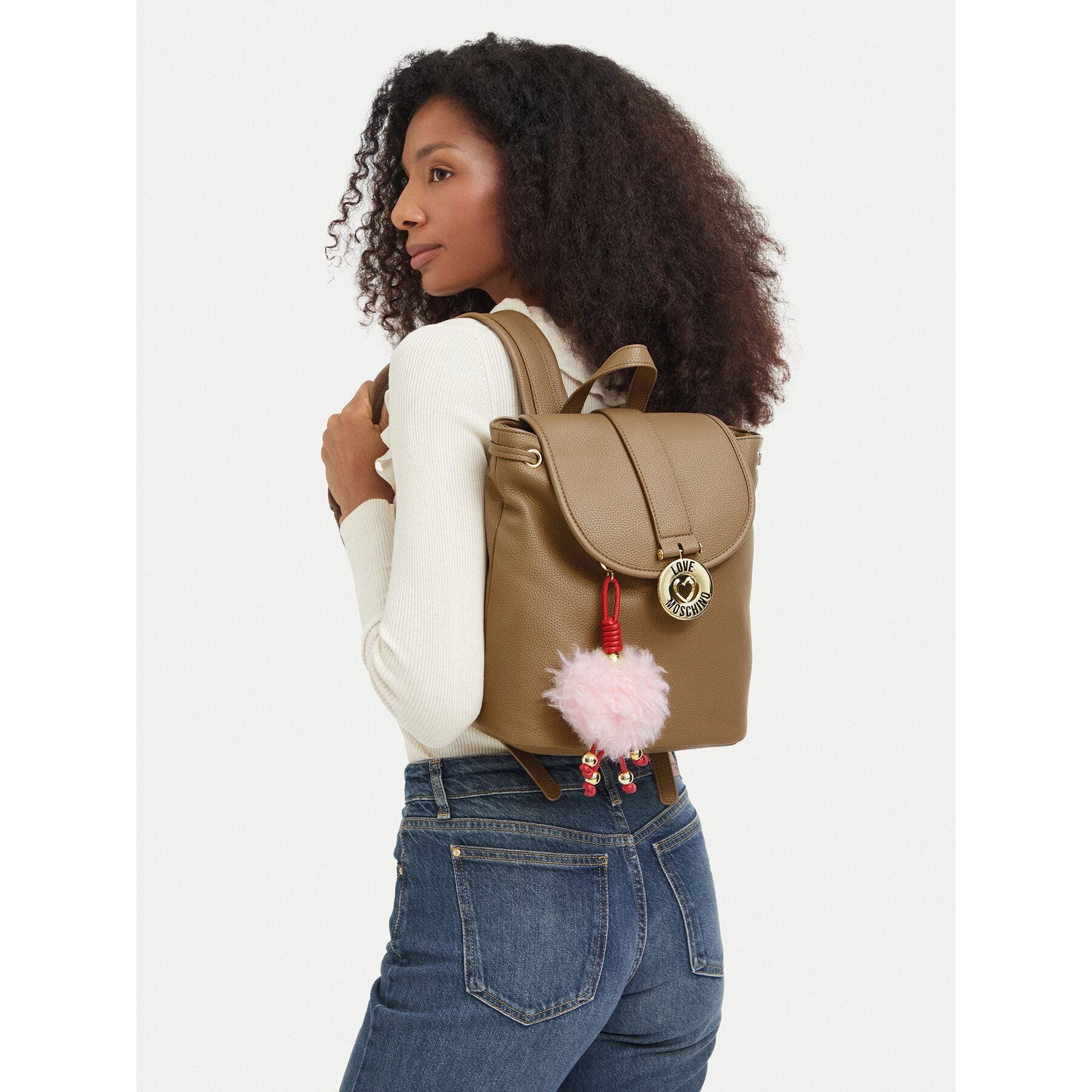 Rucsac LOVE MOSCHINO JC4237PP0PKI0105 Bej