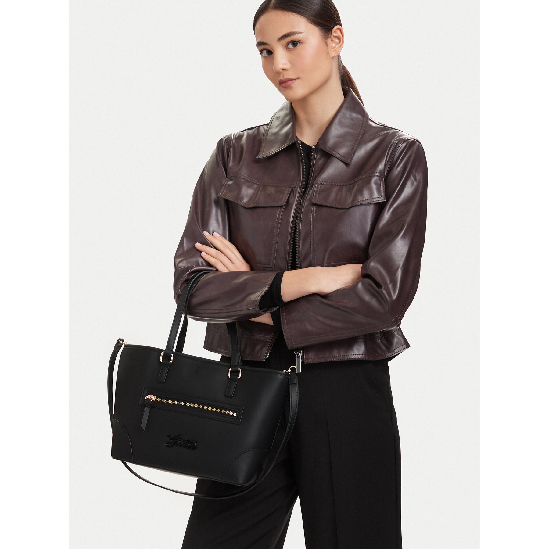 Geantă Guess J6YZ14 W2535 Negru