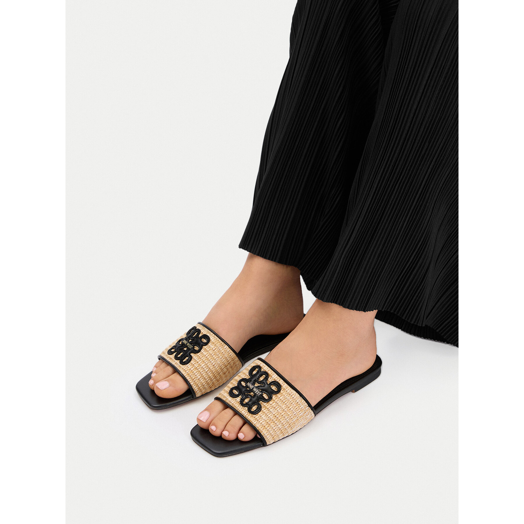 Šľapky Nine West CEO-SMRL393661 Béžová
