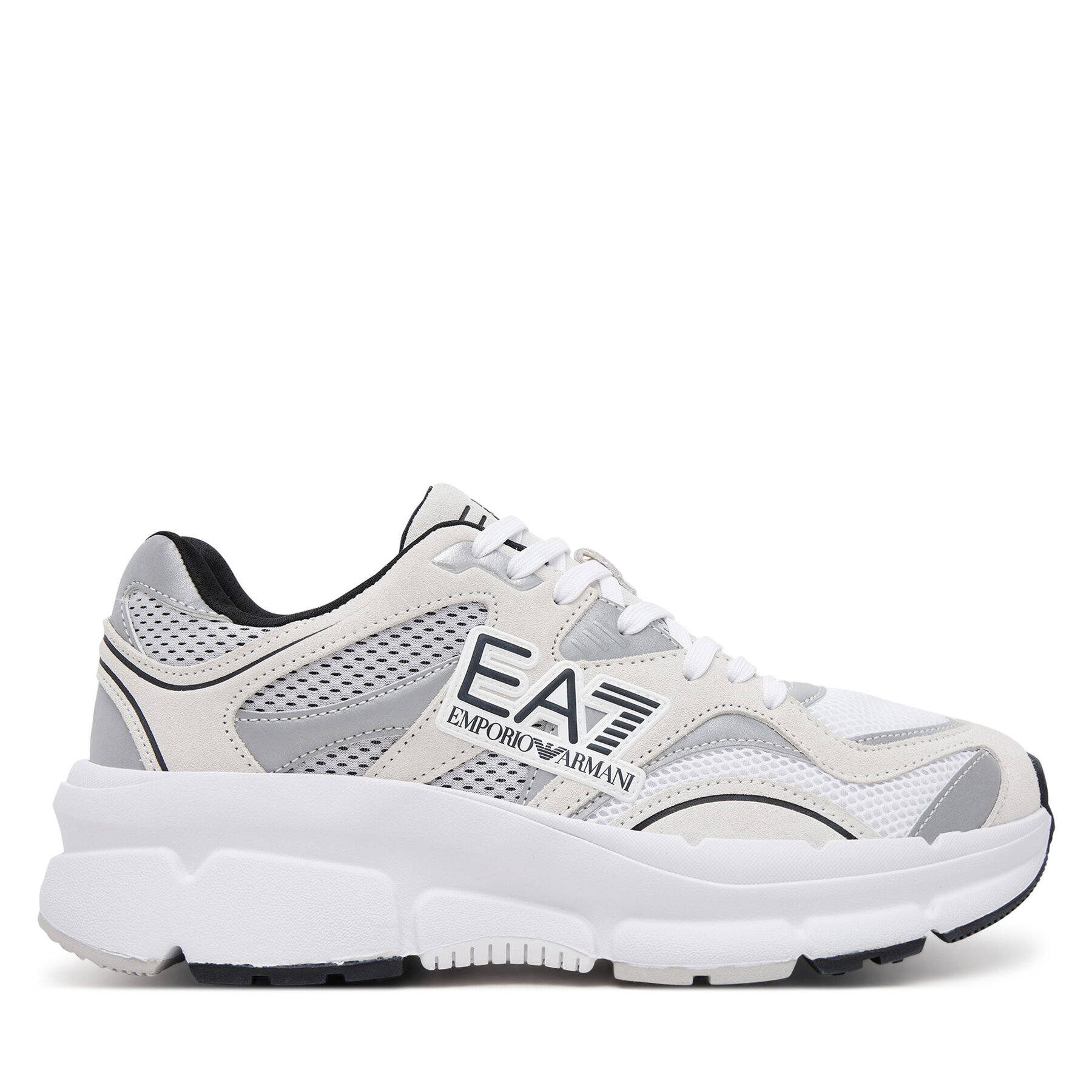 Sneakersy EA7 Emporio Armani X8X237 XK425 T680 Biela