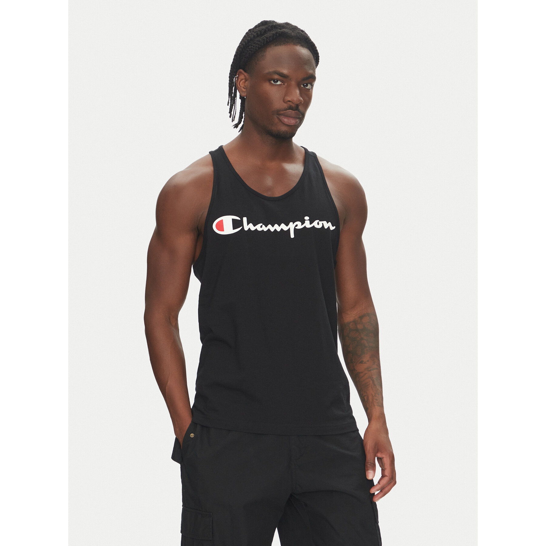 Champion Champion Tank top 220780 Μαύρο Standard Fit