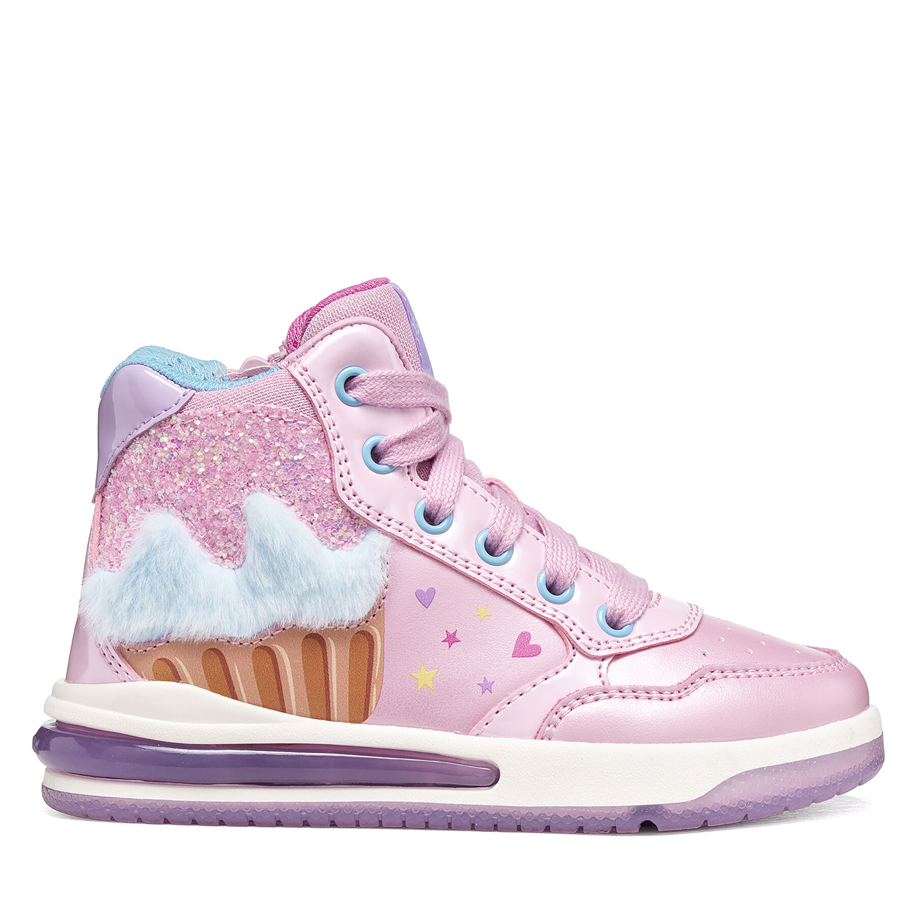 Tenisice Geox J Sketlite Girl J66NWB 0NFKN C8207 M Svijetlo roza