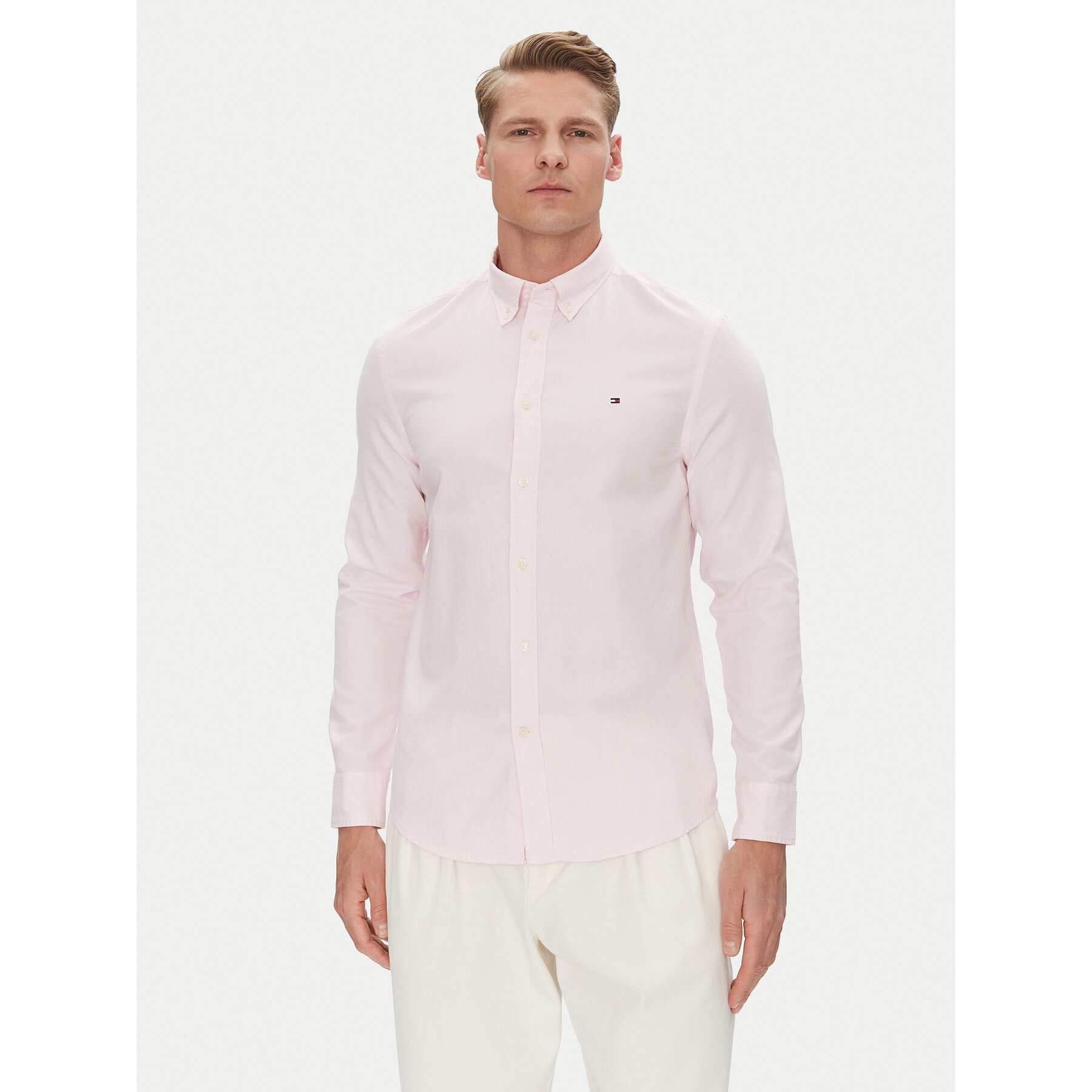 Tommy Hilfiger Hemd MW0MW38556 Rosa Slim Fit