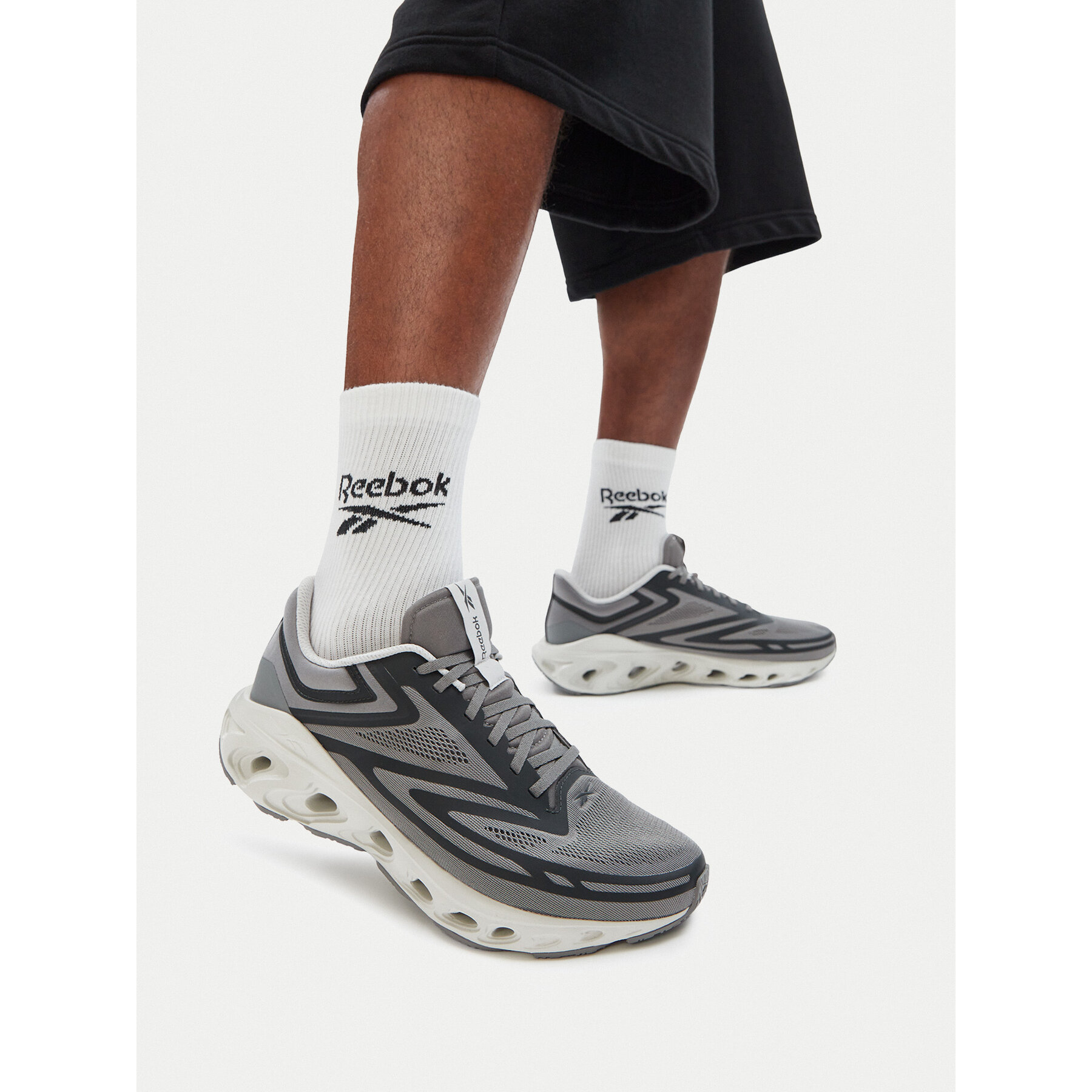 Skriešanas apavi Reebok EO-FUEL FLEX RUN 100263346 Pelēks