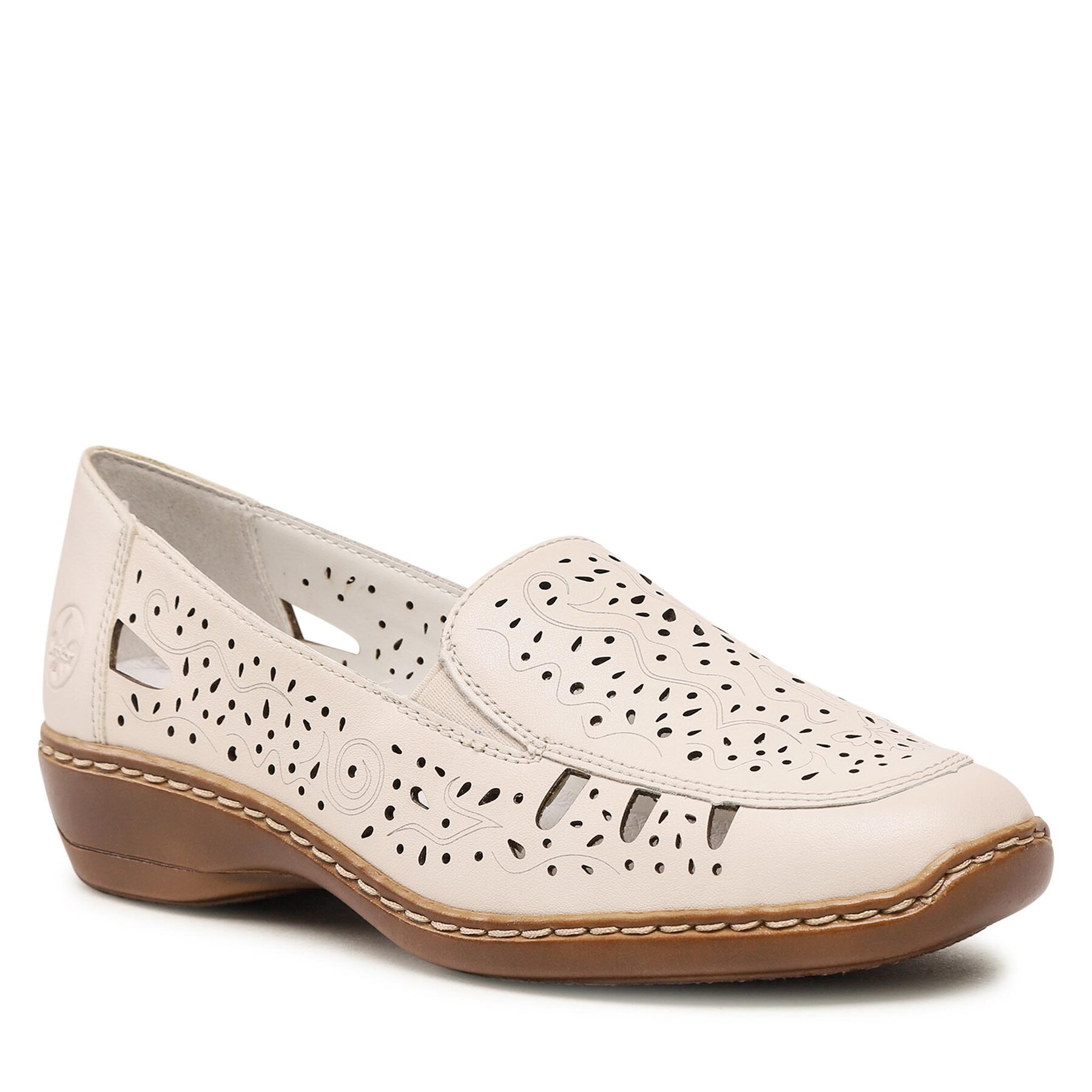 Nizki čevlji Rieker 41365-60 Beige