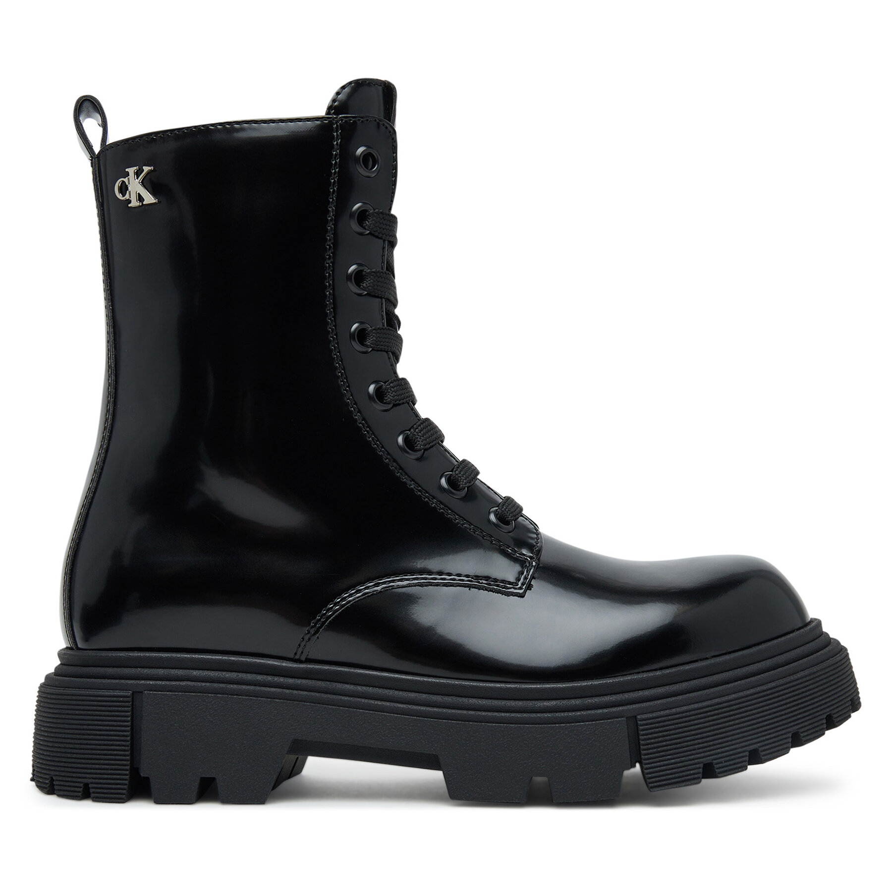 Outdoorová obuv Calvin Klein Tronchetto Allacciato V4A5-83133-1453 Čierna