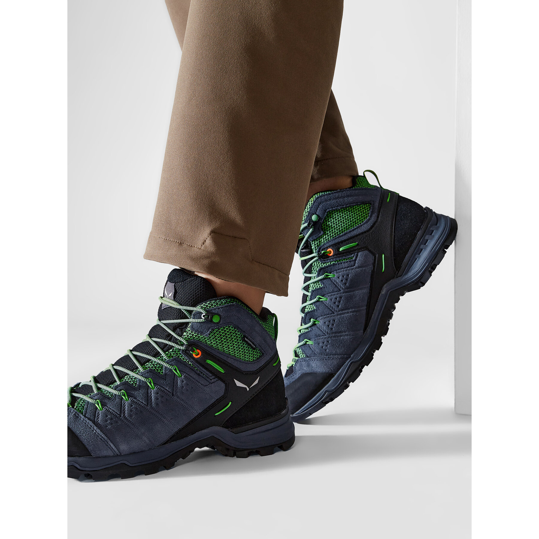Trekkings Salewa Ms Alp Mate Mid Wp 61384-3862 Bleumarin