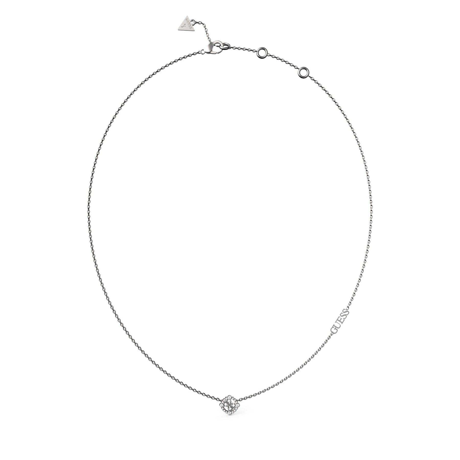 Nyaklánc Guess JUBN0464 3JW Ezüst