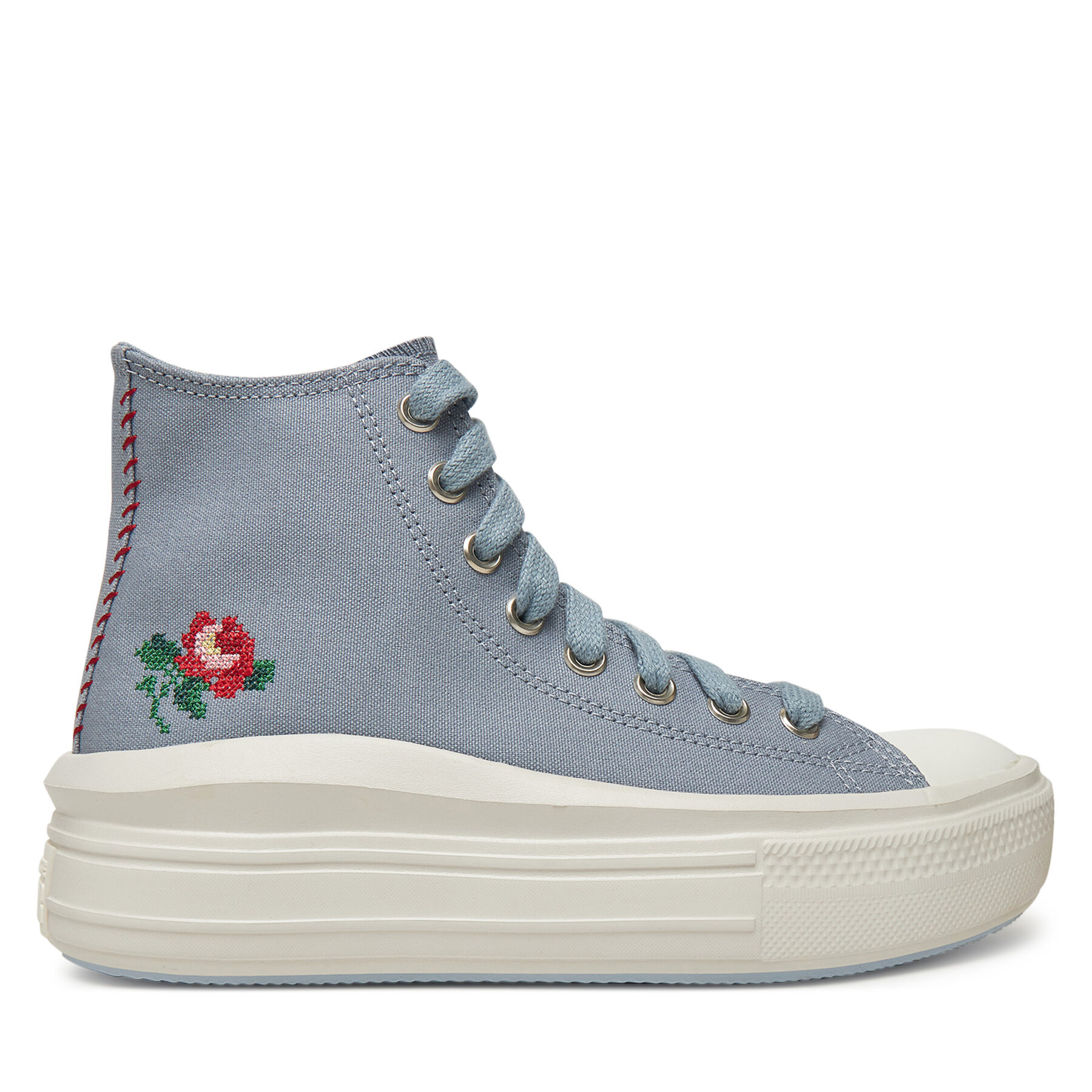 Damskie Converse Trampki, Rozmiar 39 Szary Chuck Taylor All Star Move Platform Rose A12571C