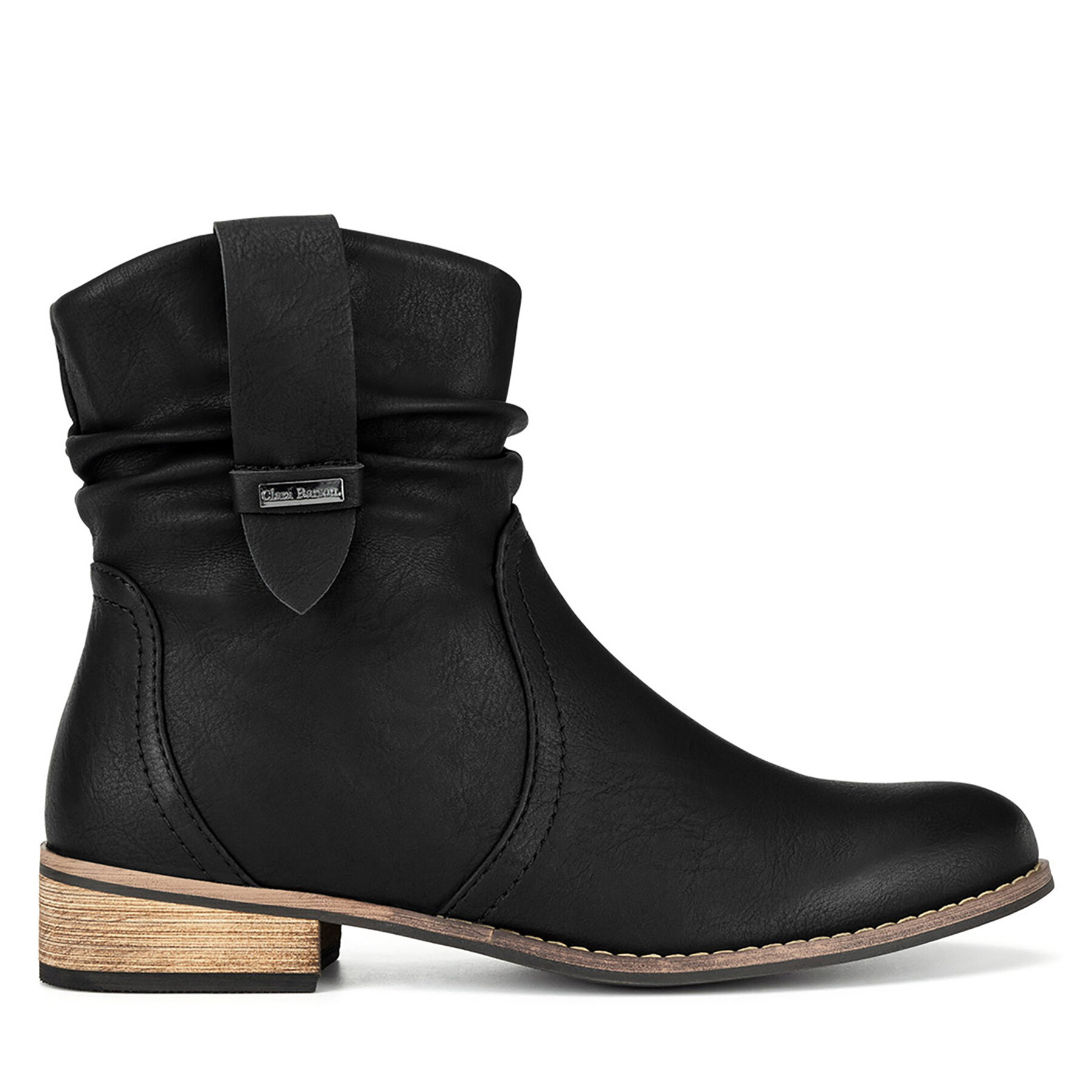 Členková obuv Clara Barson WS23280-01 Čierna