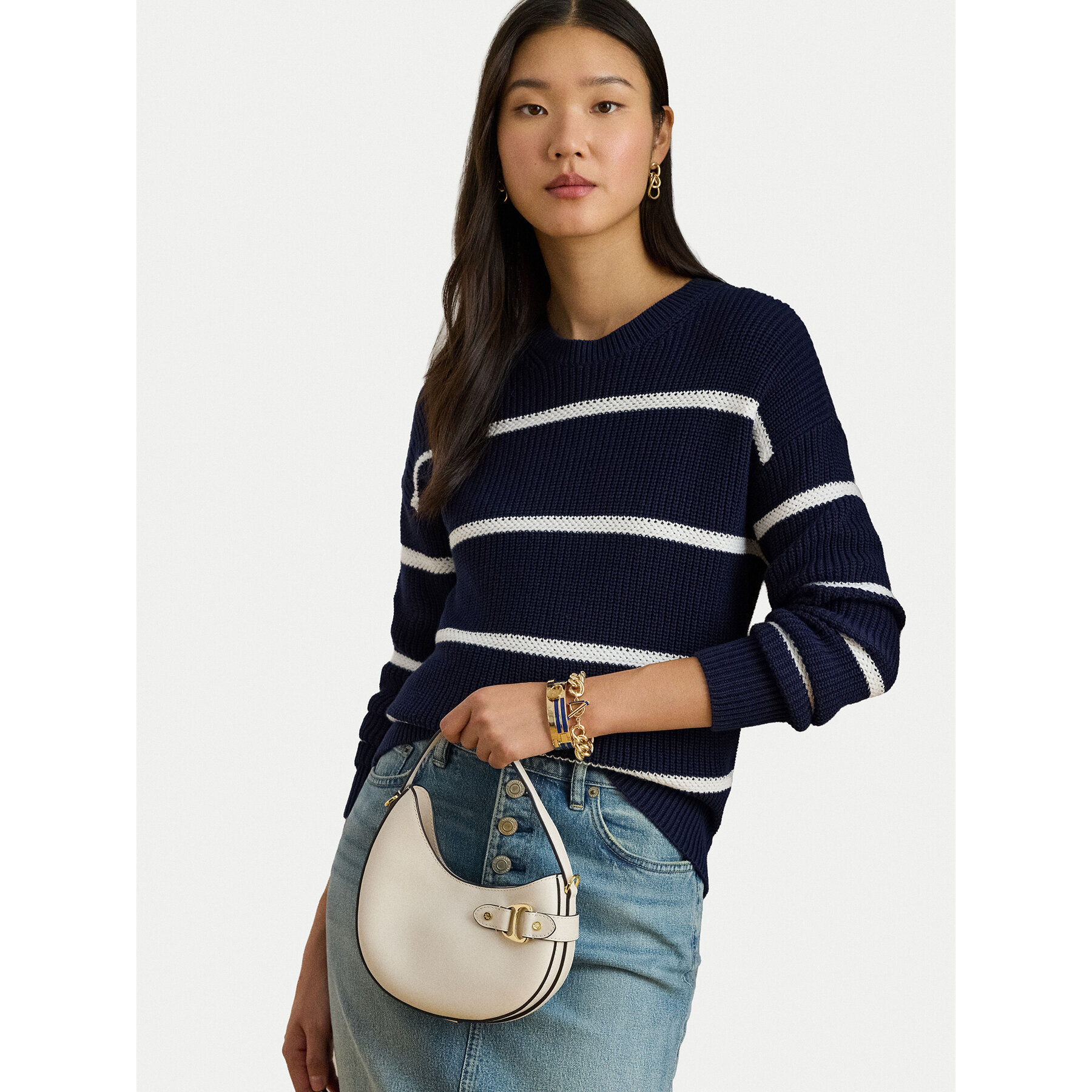 Дамска чанта LAUREN RALPH LAUREN 431980159004 Бял