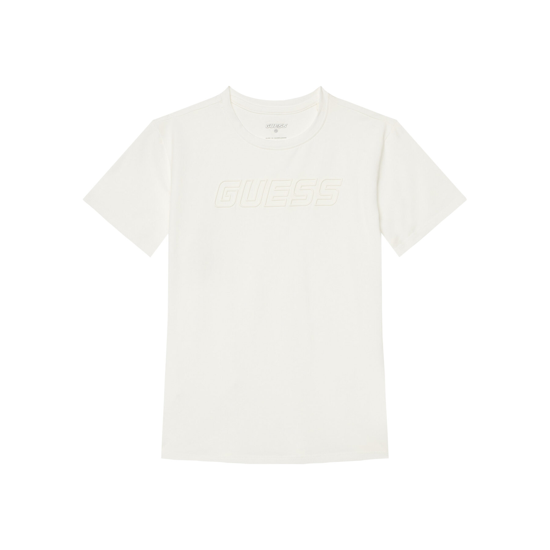 Guess T-Shirt L5RI37 J1311 Λευκό Regular Fit