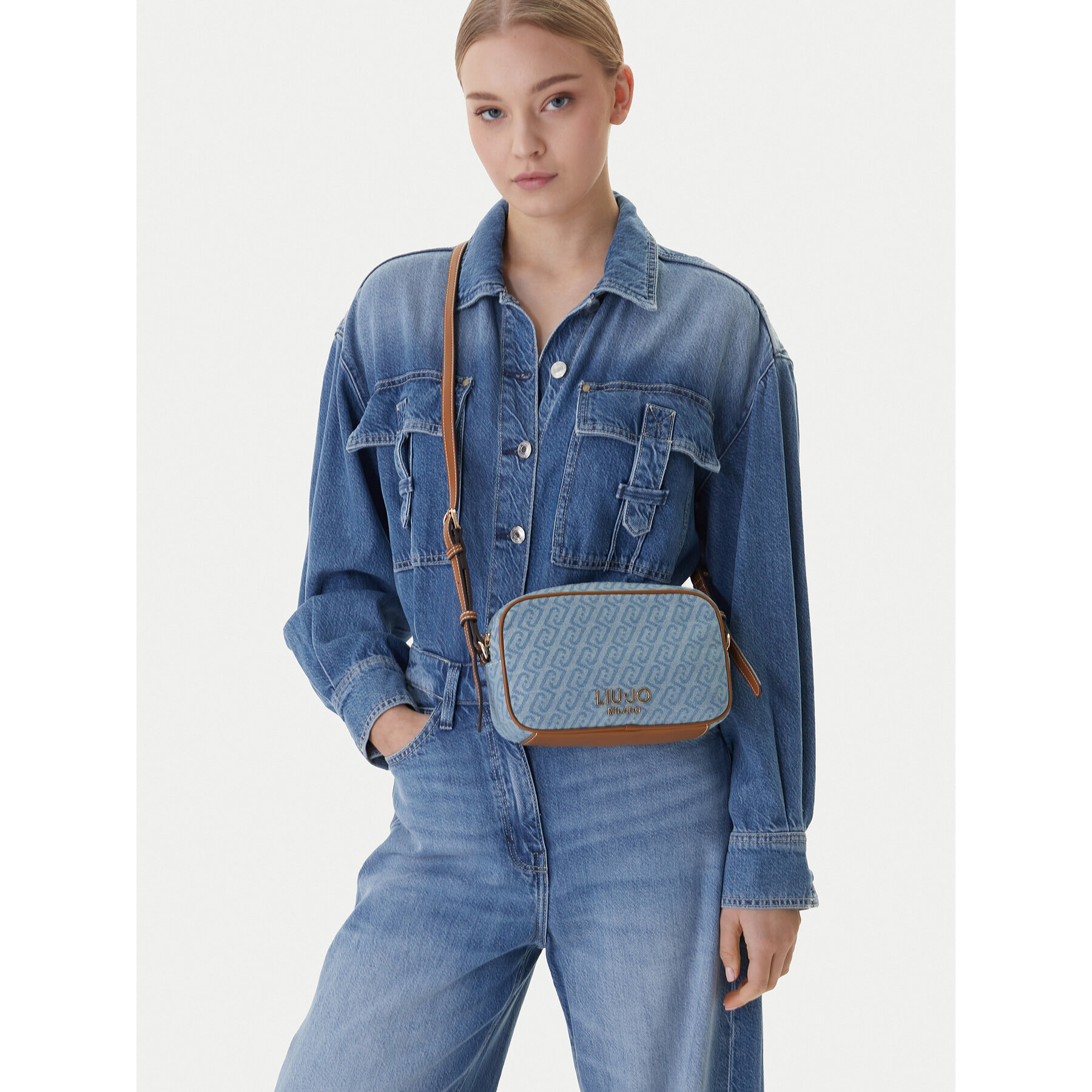 Дамска чанта Liu Jo AA6137 T379A Син