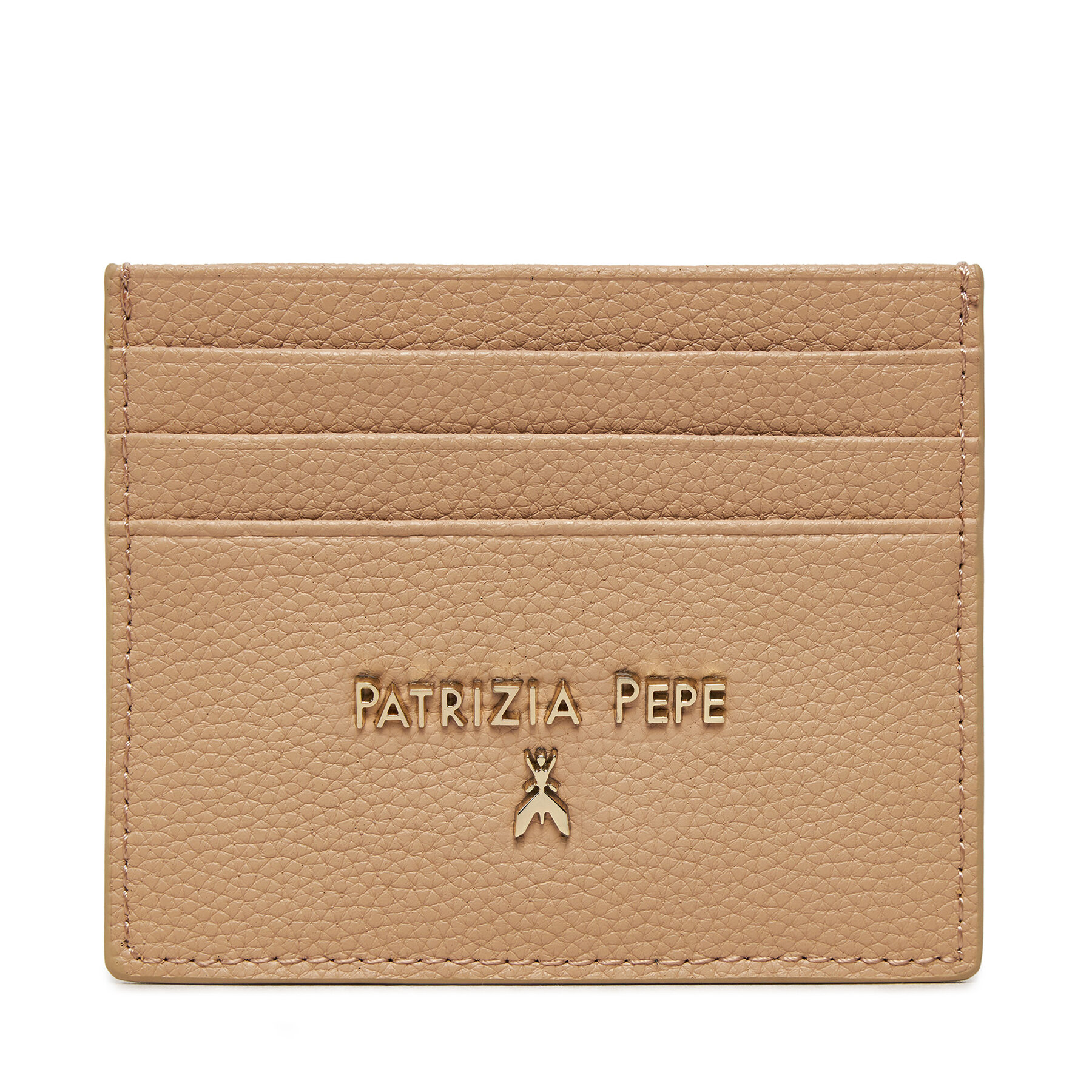 Estuche para tarjetas de crédito Patrizia Pepe CQ7001/L001-B524 Beis