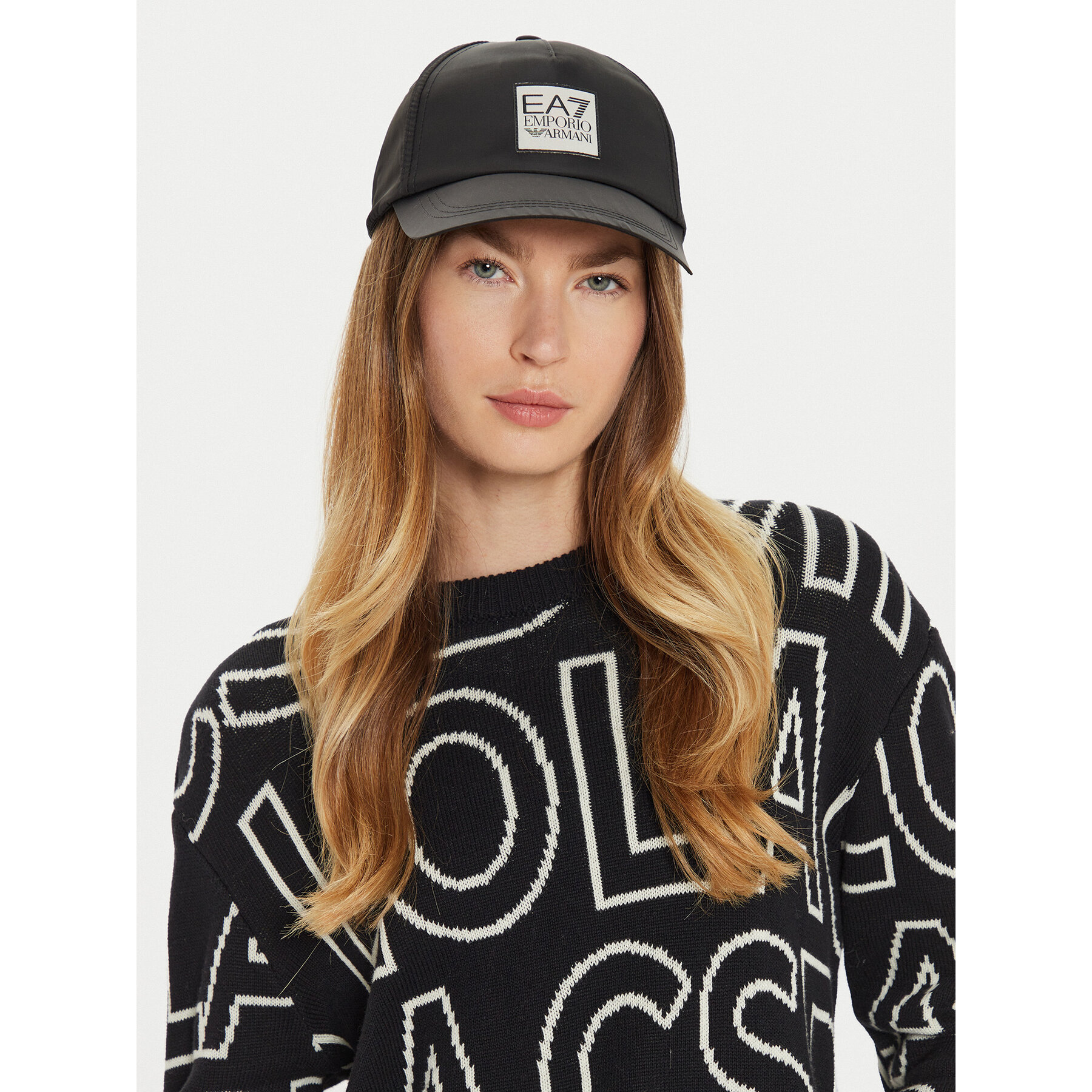 Gorra con visera EA7 Emporio Armani 280044 4F100 00020 Negro