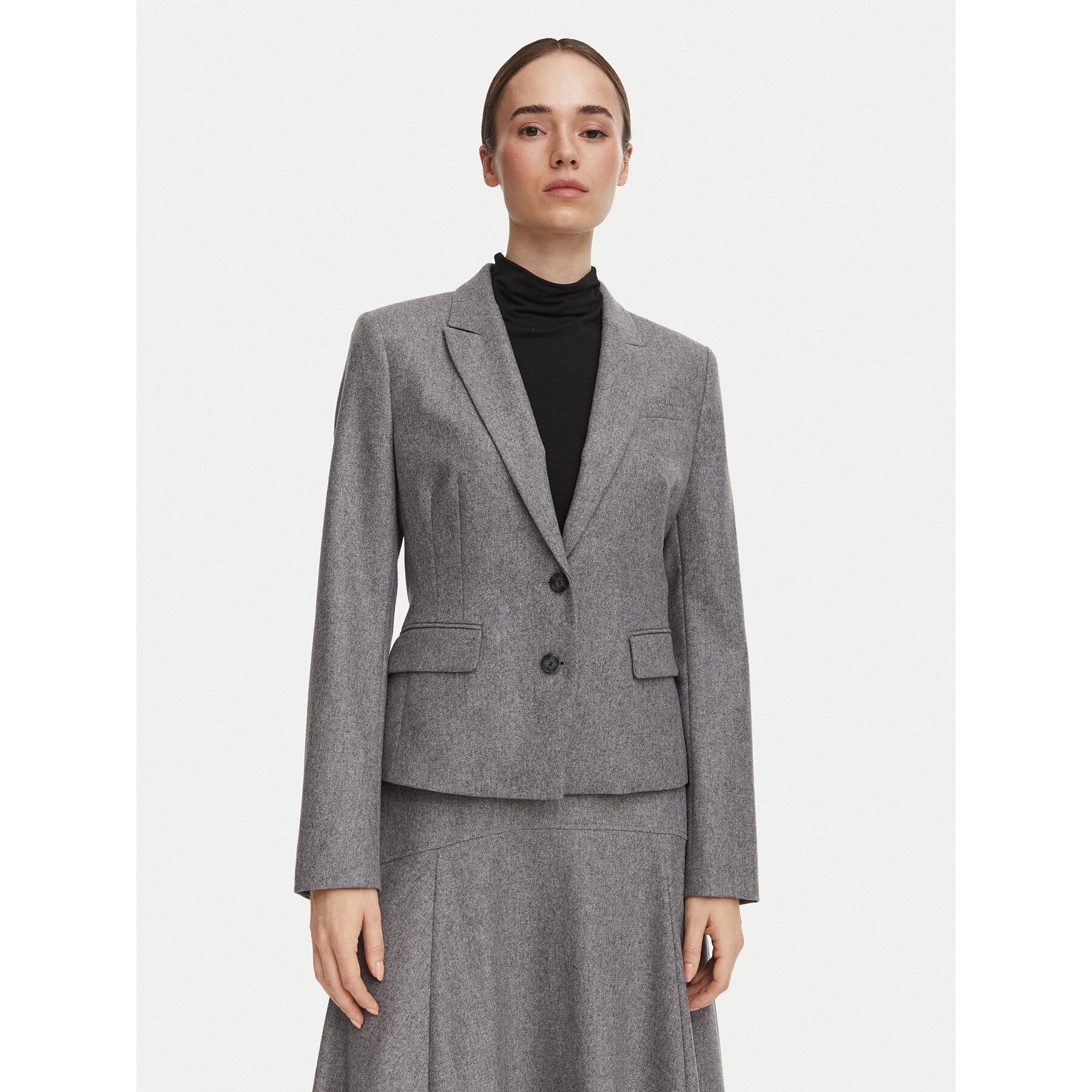 BOSS Sakko Jia18 50567167 Grau Slim Fit
