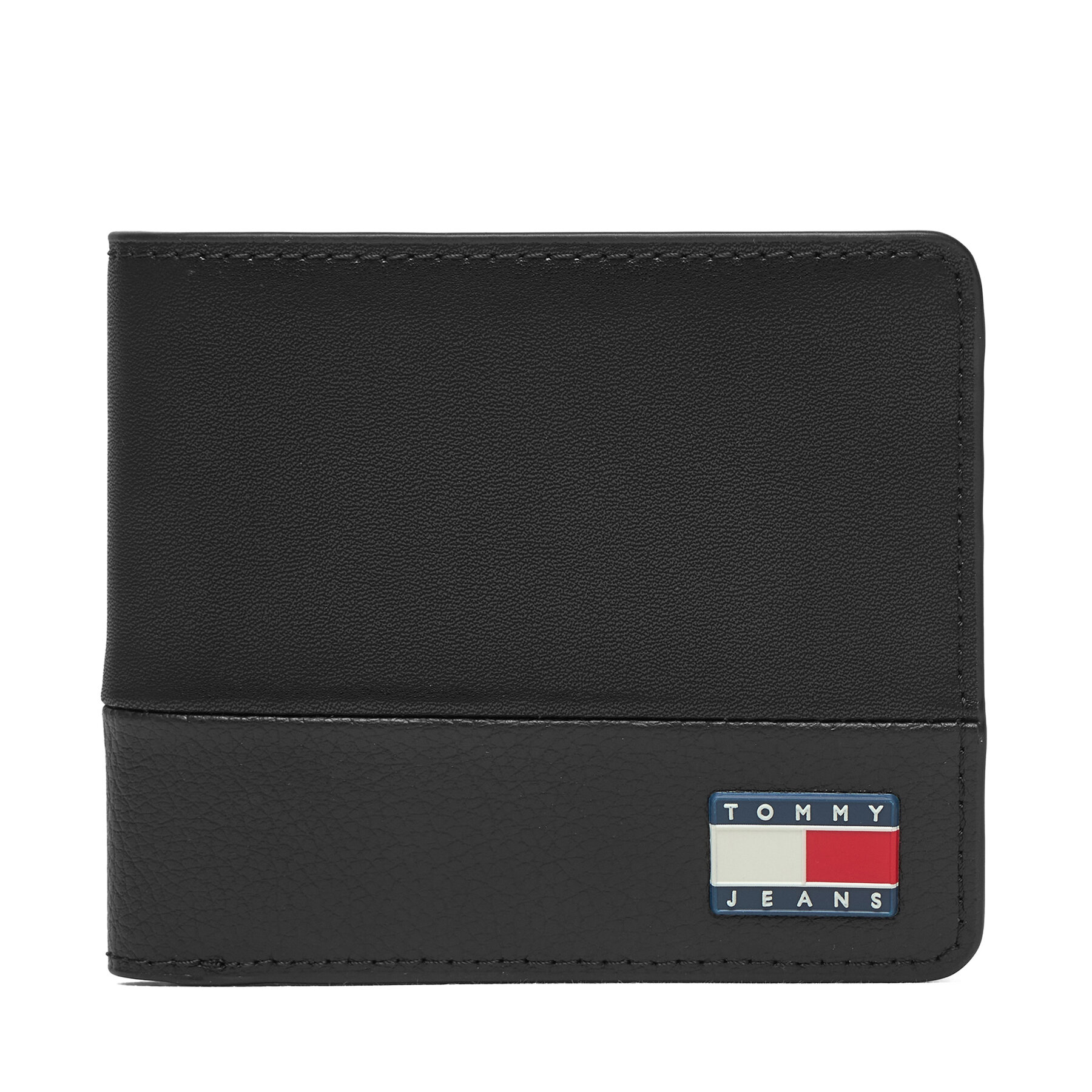 Tommy Jeans Πορτοφόλι Tommy Jeans Tjm Heritage Cc Wallet AM0AM13865 Μαύρο
