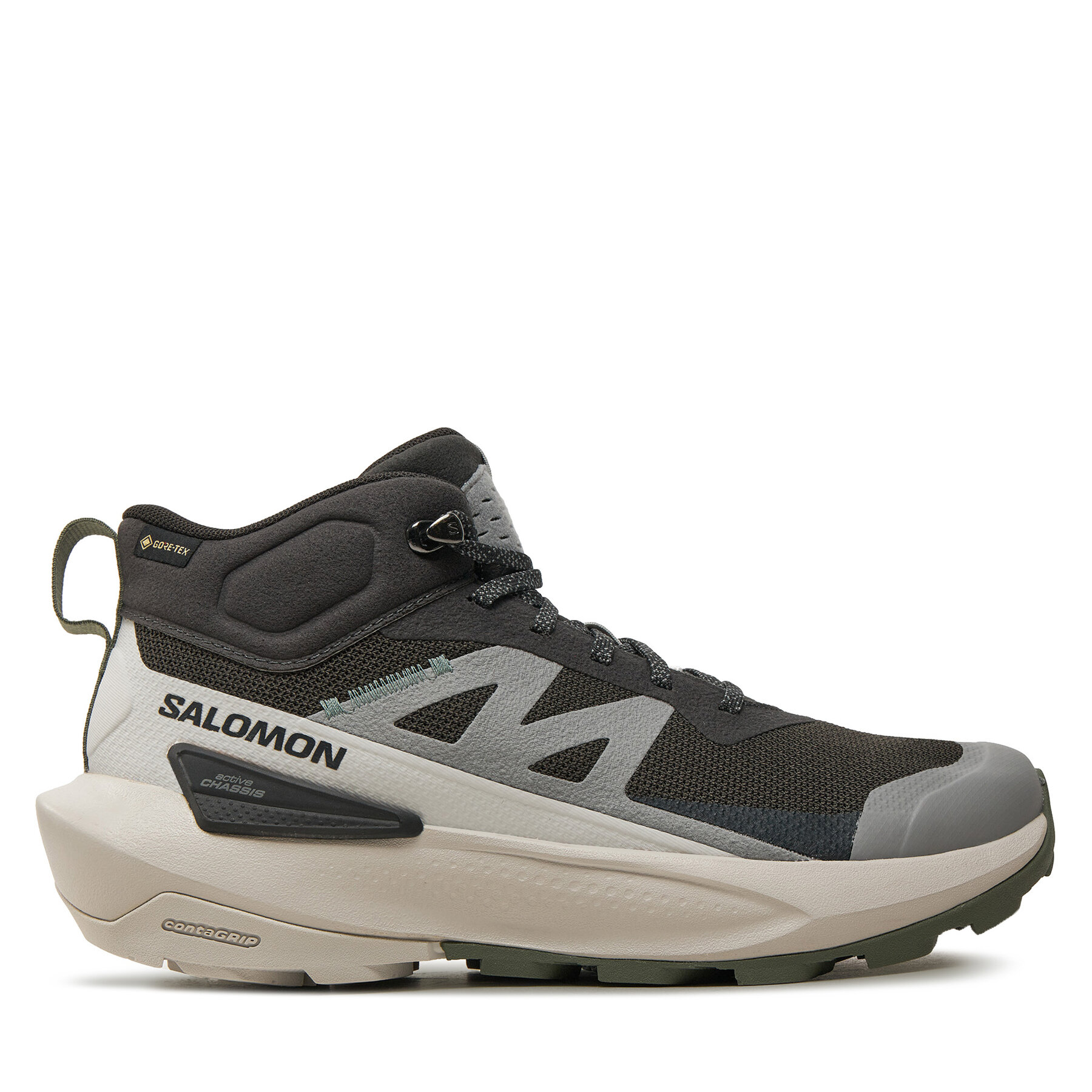 Trekingová obuv Salomon Elixir Activ Mid Gore-Tex L47457000 Sivá