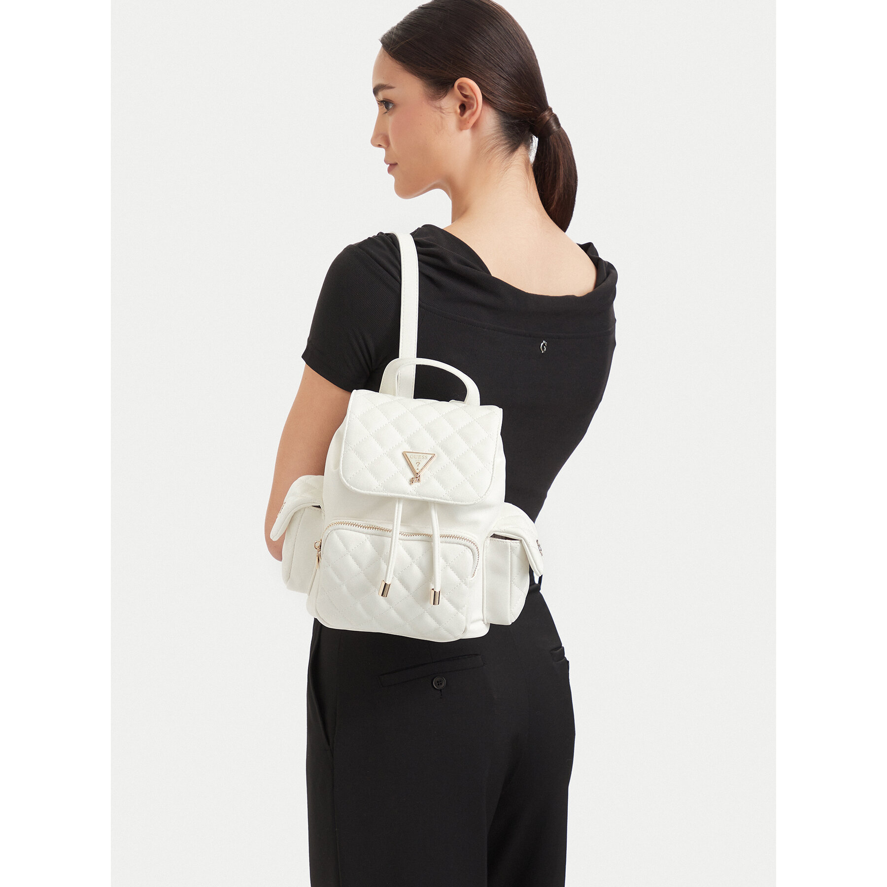 Ruksak Guess J6YZ05 W2510 Bijela
