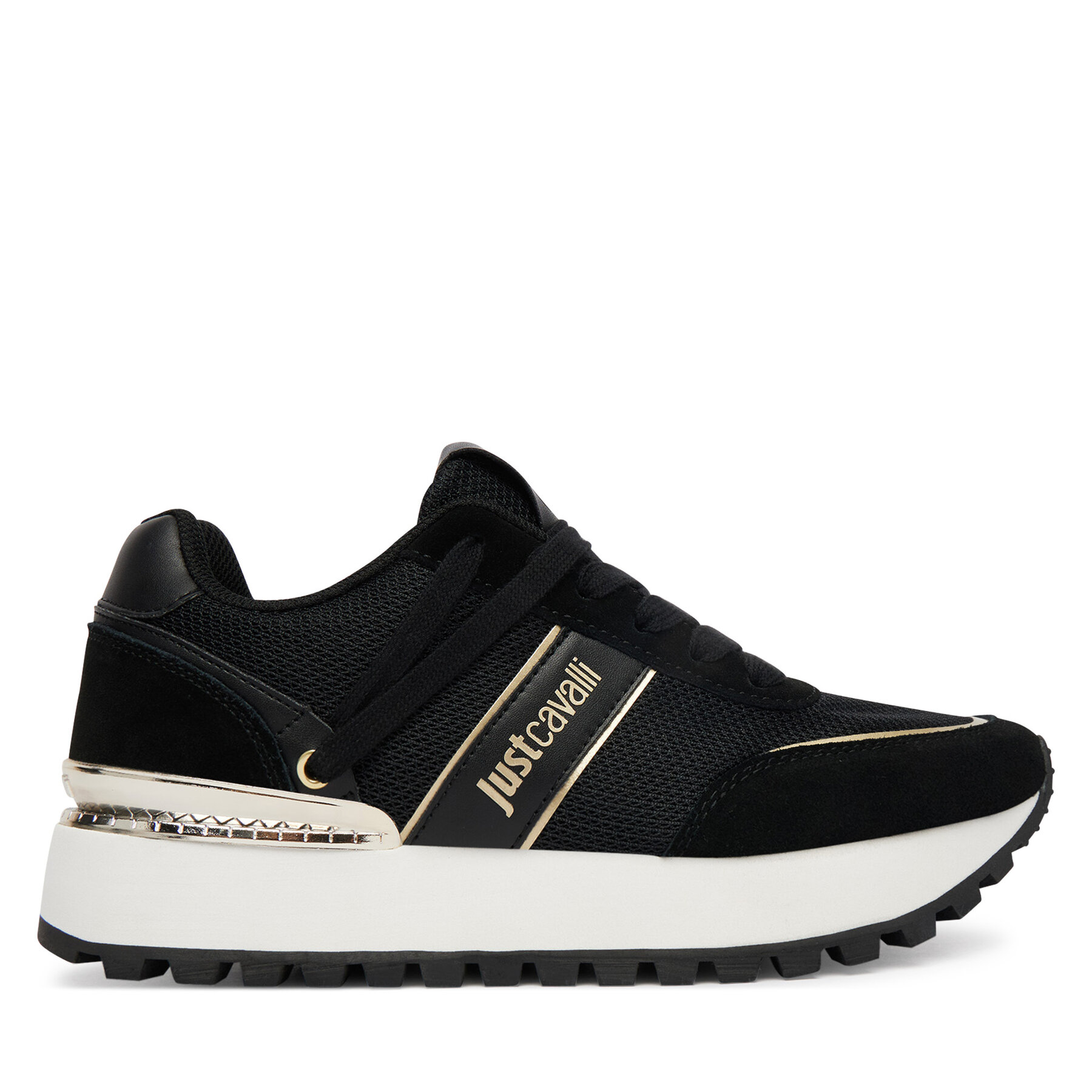 Tenisice Just Cavalli 80RA3SJ1 ZSE48 Crna