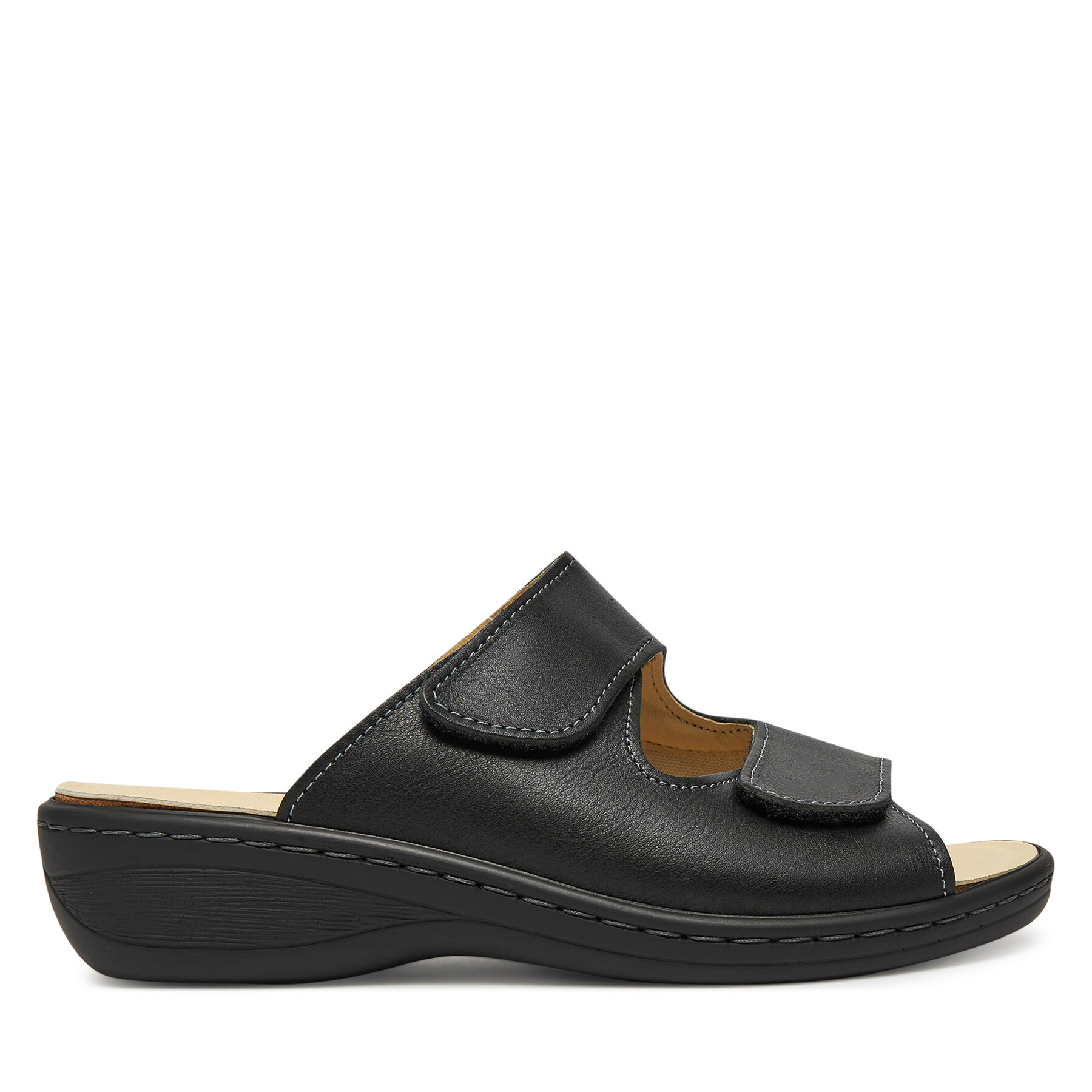 Damen Pantoletten Dr. Brinkmann, Schuhgröße 38, Schwarz, 700731-01