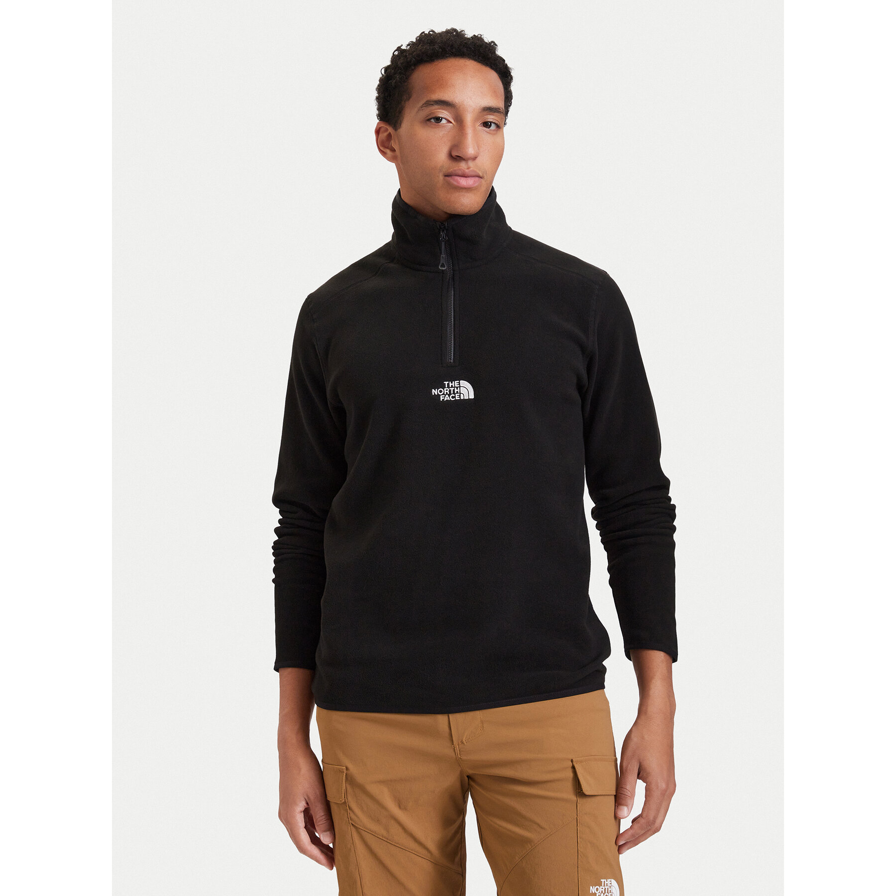 The North Face Fleecejacke Glacier NF0A8HRW Schwarz Regular Fit