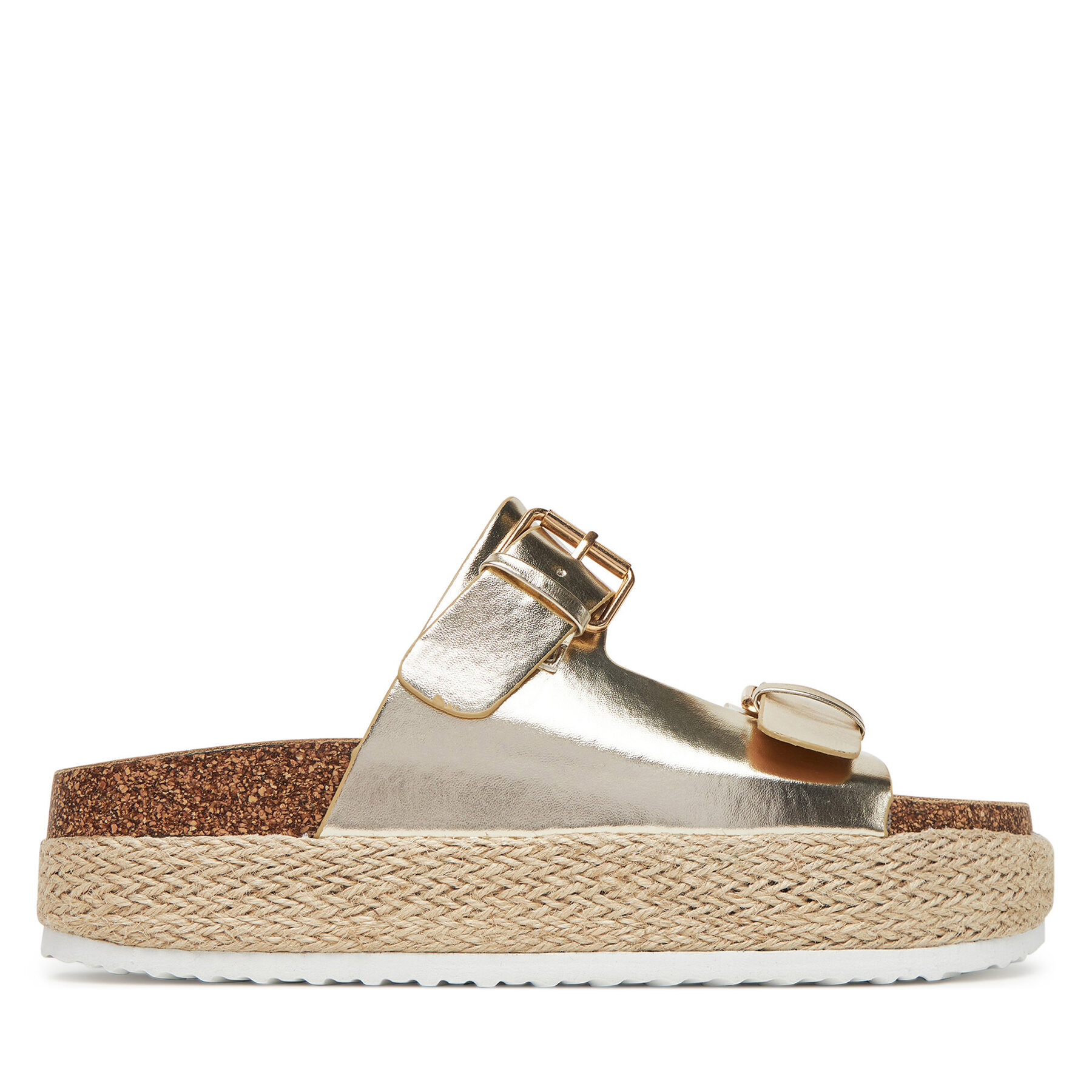 Dámske Espadrilky DeeZee, Rozmer: 37, Zlatá, LB-P1690