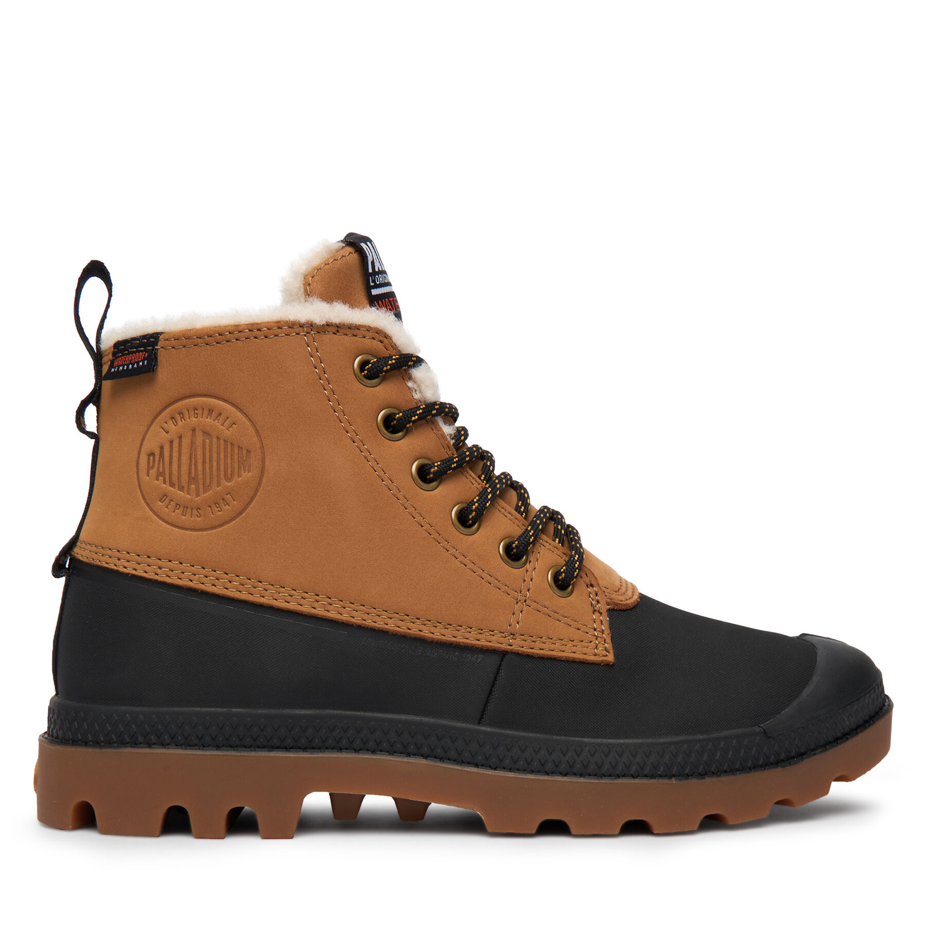 Pohodni čevlji Palladium Pampa Duck Wl Wp  79547-254-M Rjava