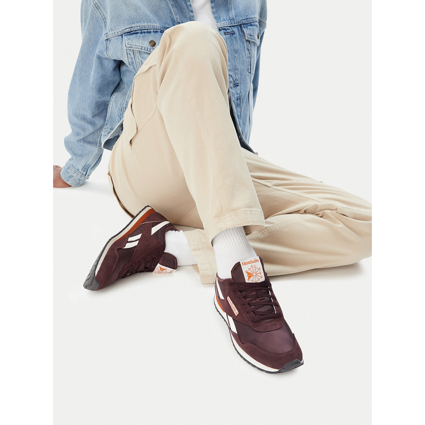 Сникърси Reebok EO-CLASSIC AZ 100279109 Кафяв