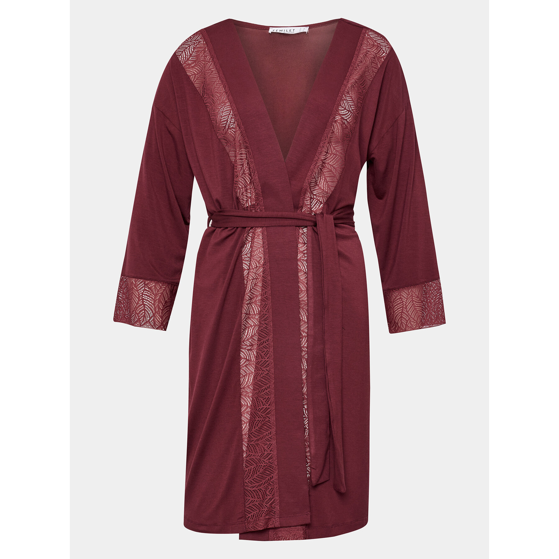 Femilet by Chantelle Accappatoio Jazz FNA530 Bordeaux Regular Fit