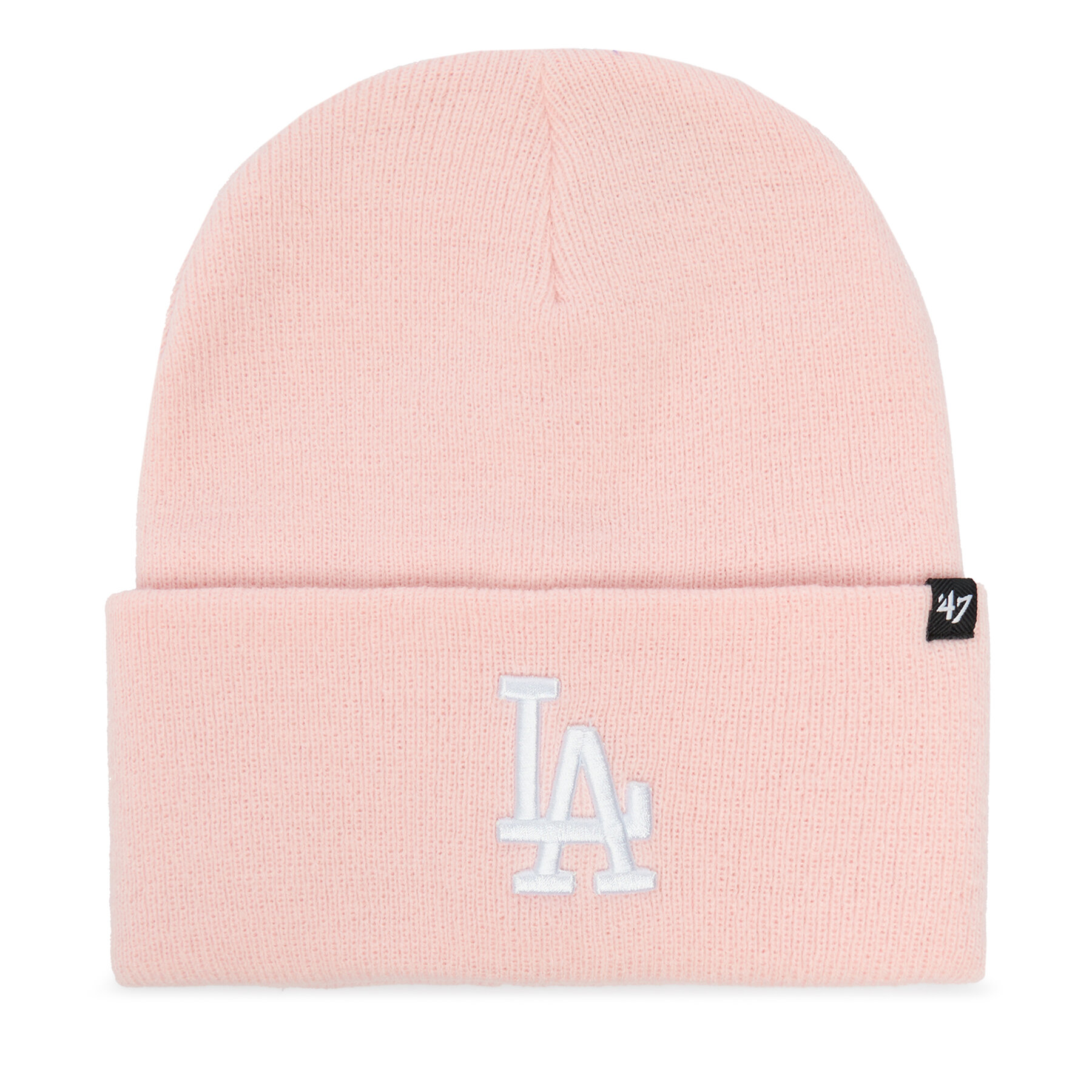Berretto 47 Brand Mlb Los Angeles Dodgers Haymaker 47 Cuff Knit B-HYMKR12ACE-PK Rosa