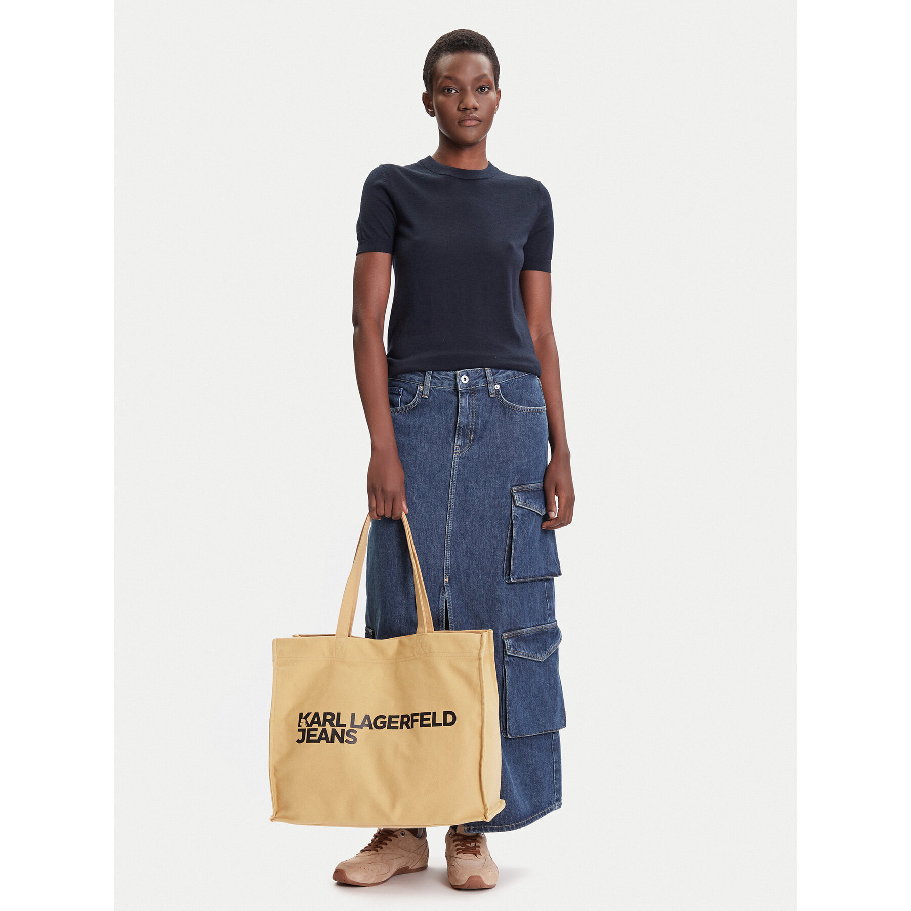 Borsetta Karl Lagerfeld Jeans A1W50002 Beige