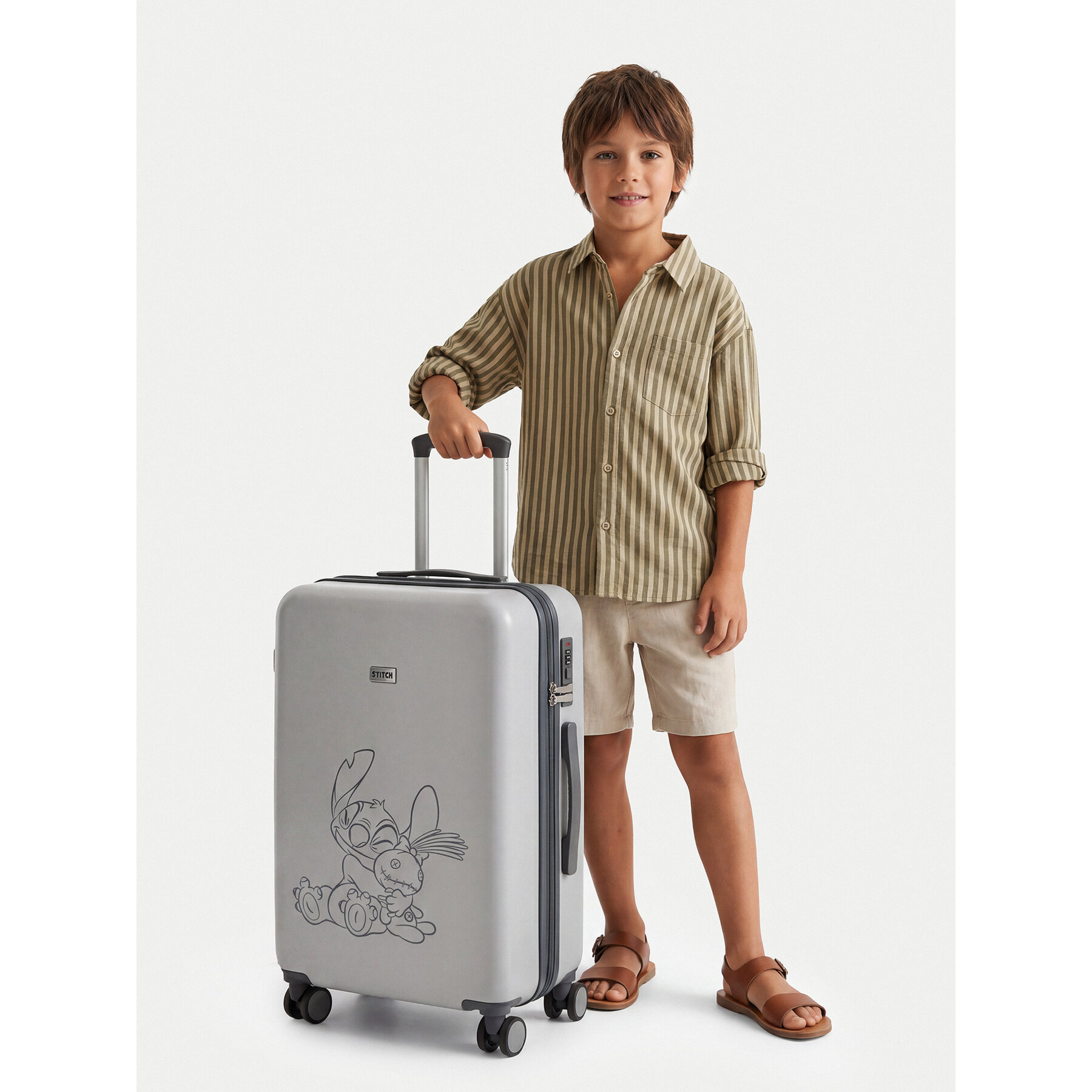 Stredný kufor Disney Classics CEO-SW-ACCCS-SS26-244DCLS-M Sivá