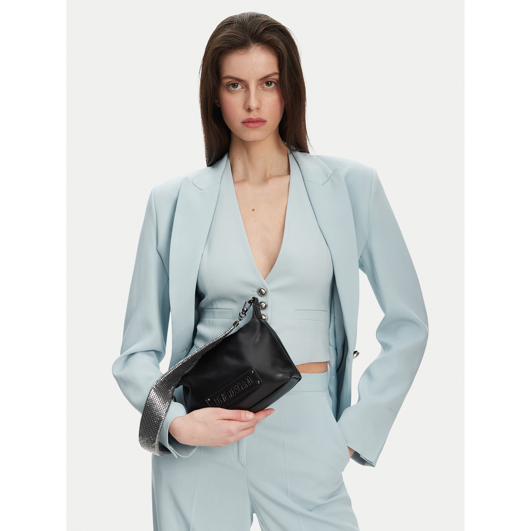 Torbica LOVE MOSCHINO JC4140PP1MLO000A Crna