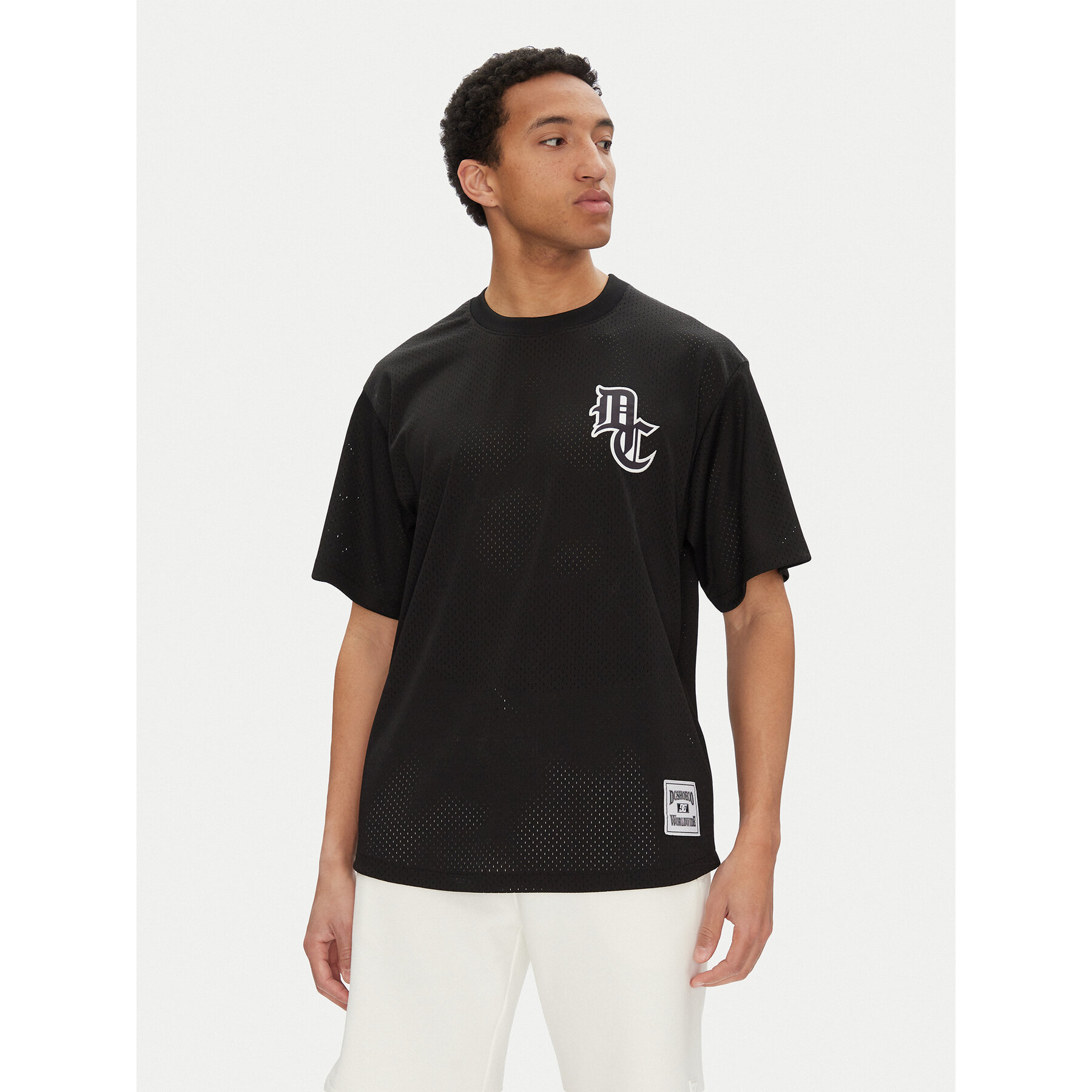 DC Shoes T-shirt No Hitter ADYKT03254 Crna