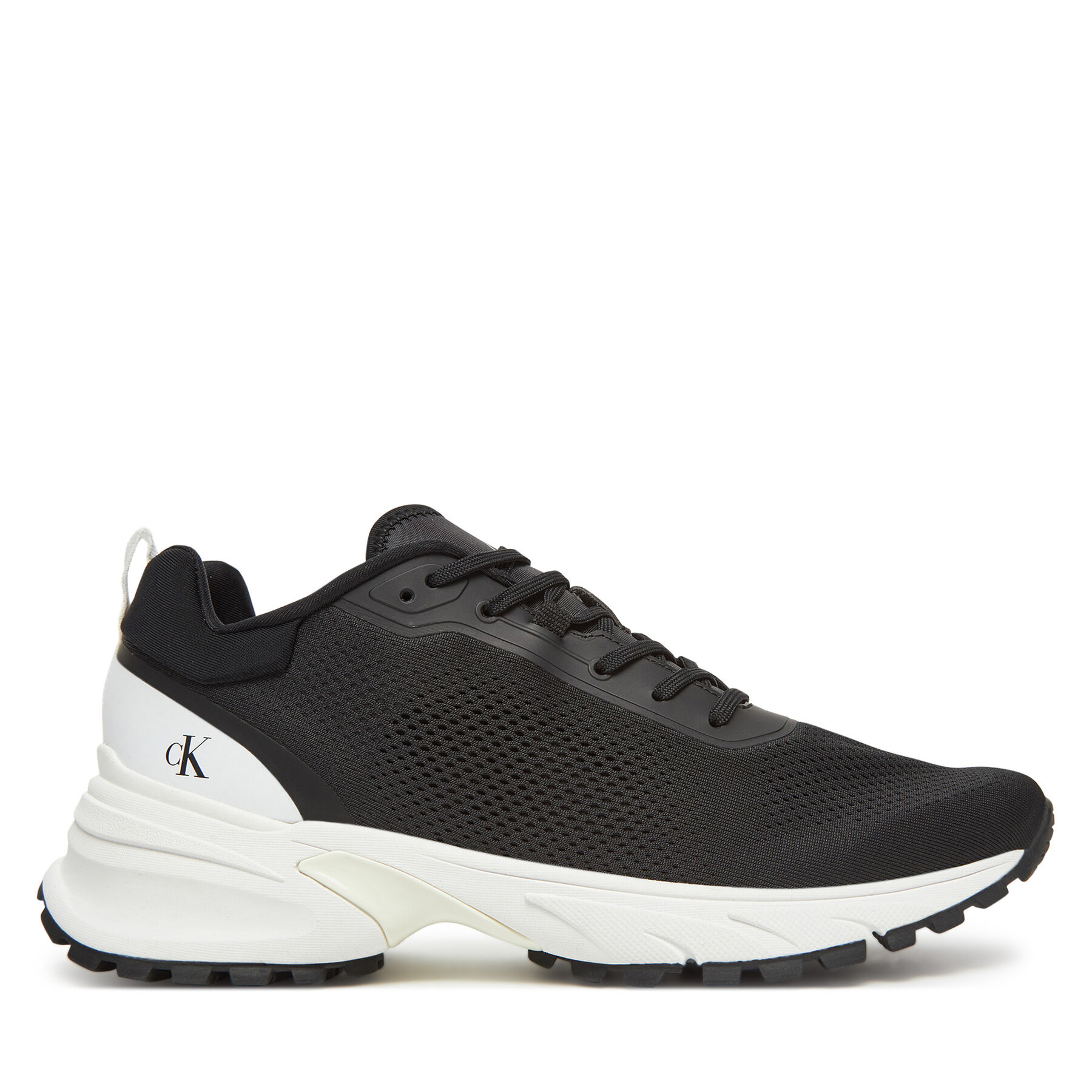 Sneakers Calvin Klein Jeans Hike Runner Tech Knit YM0YM01284 Nero