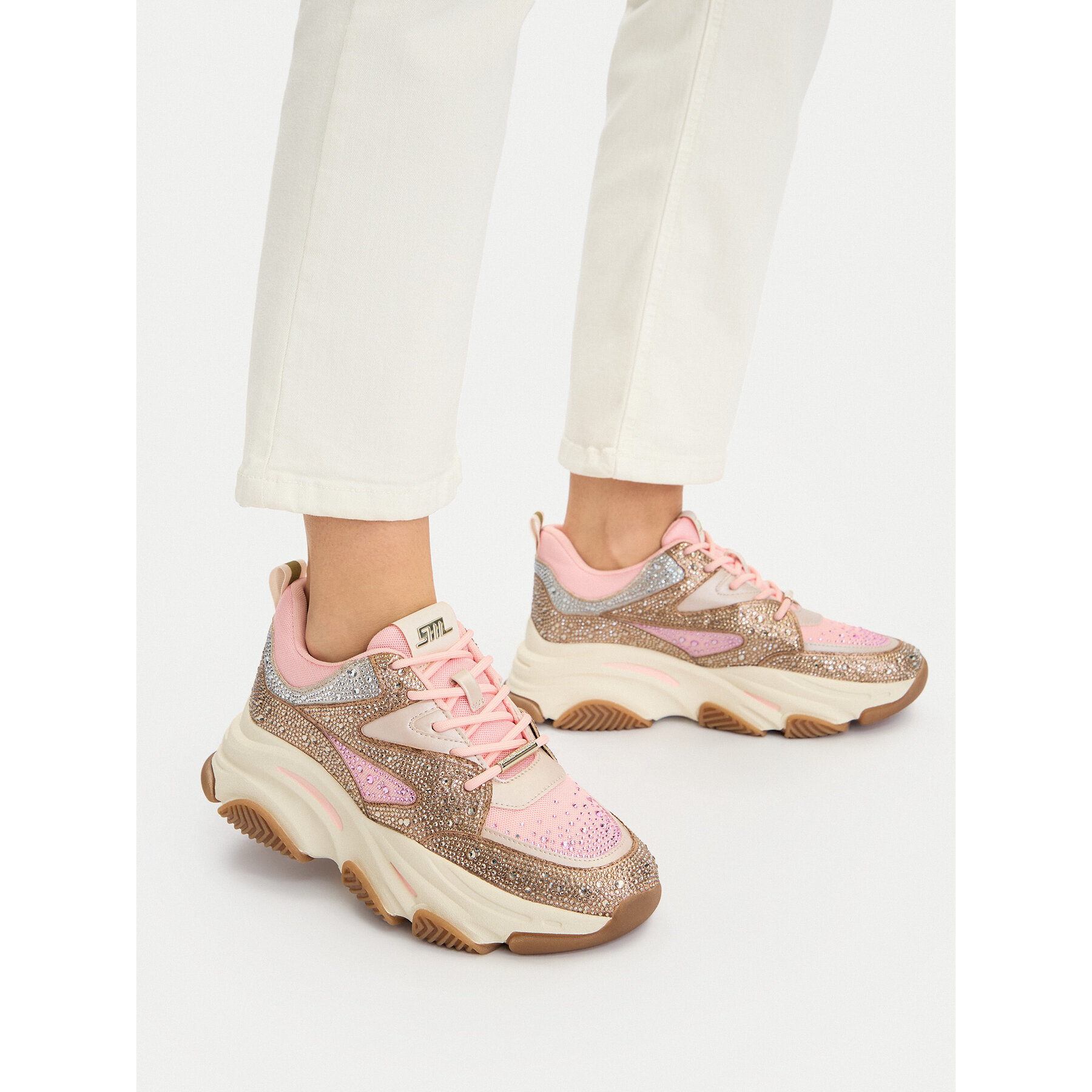 Sneakersy Steve Madden Privy 11004670 Hnedá