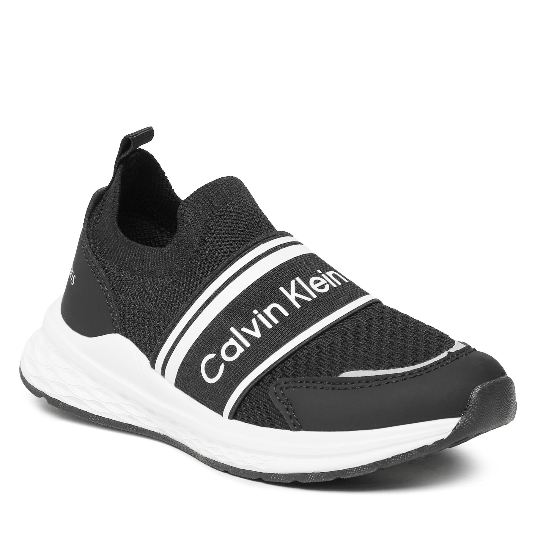 Sneakers Calvin Klein Jeans Low Cut Easy-On Sneaker V3B9-80594-0308 Black 999 999 imagine super redus 2022
