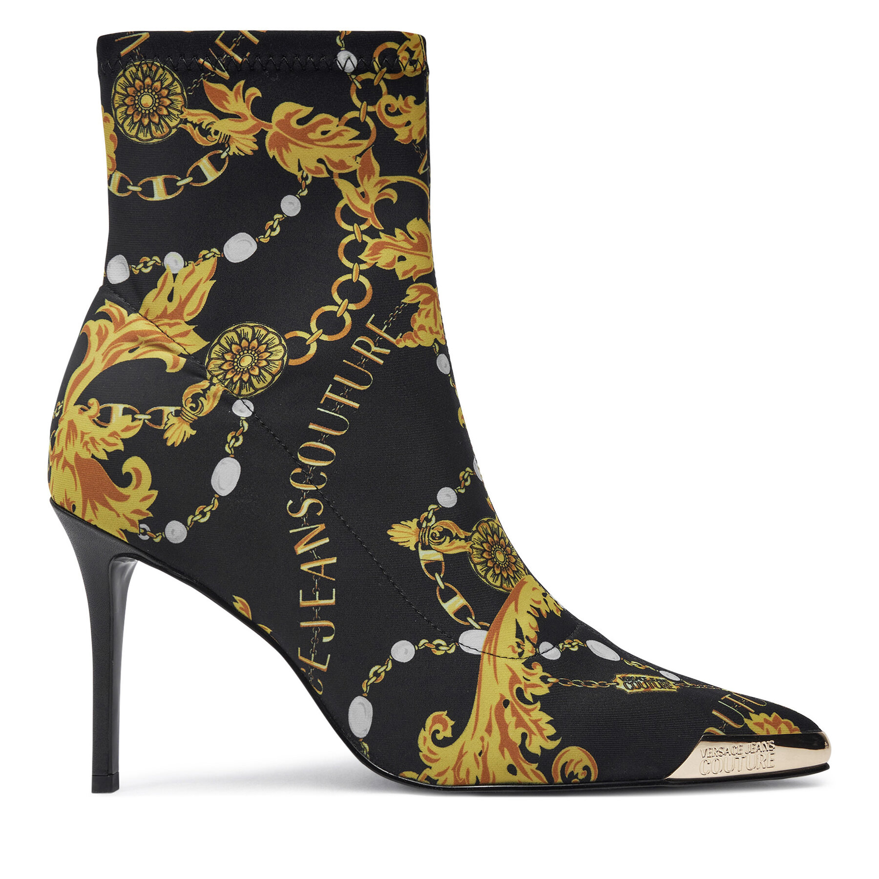 Damen Stiefeletten Versace Jeans Couture, Schuhgröße 37, Gelb, Scarlett 77VA3S51