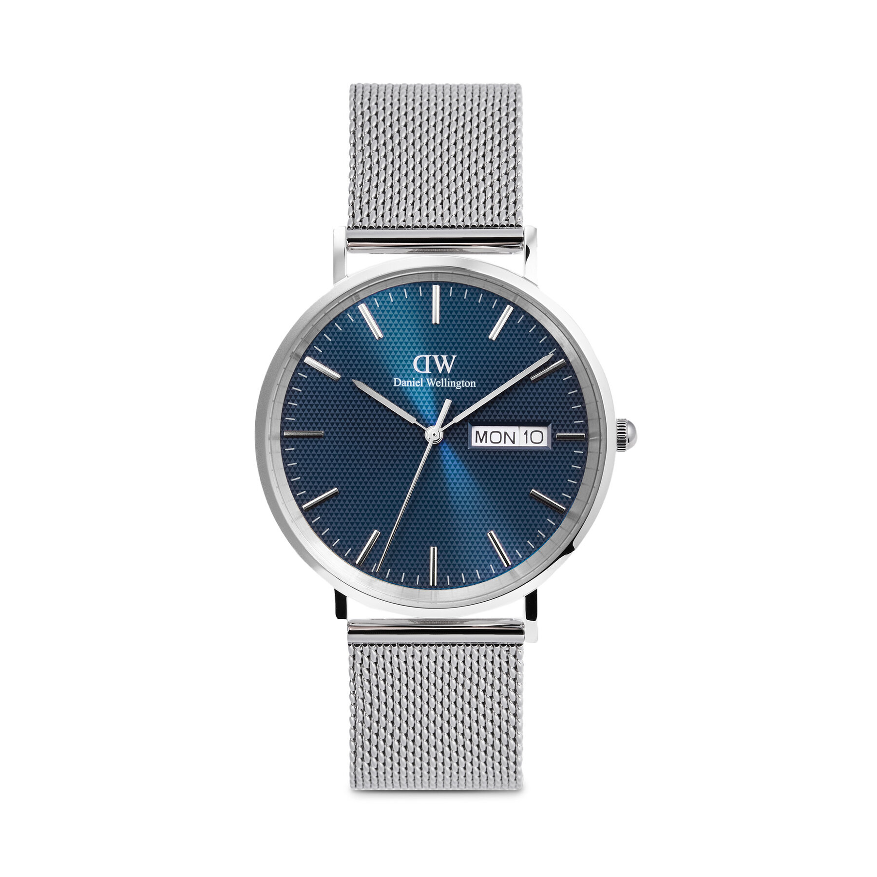 Sat Daniel Wellington Classic Day Display 40 DW00100833 Srebrna