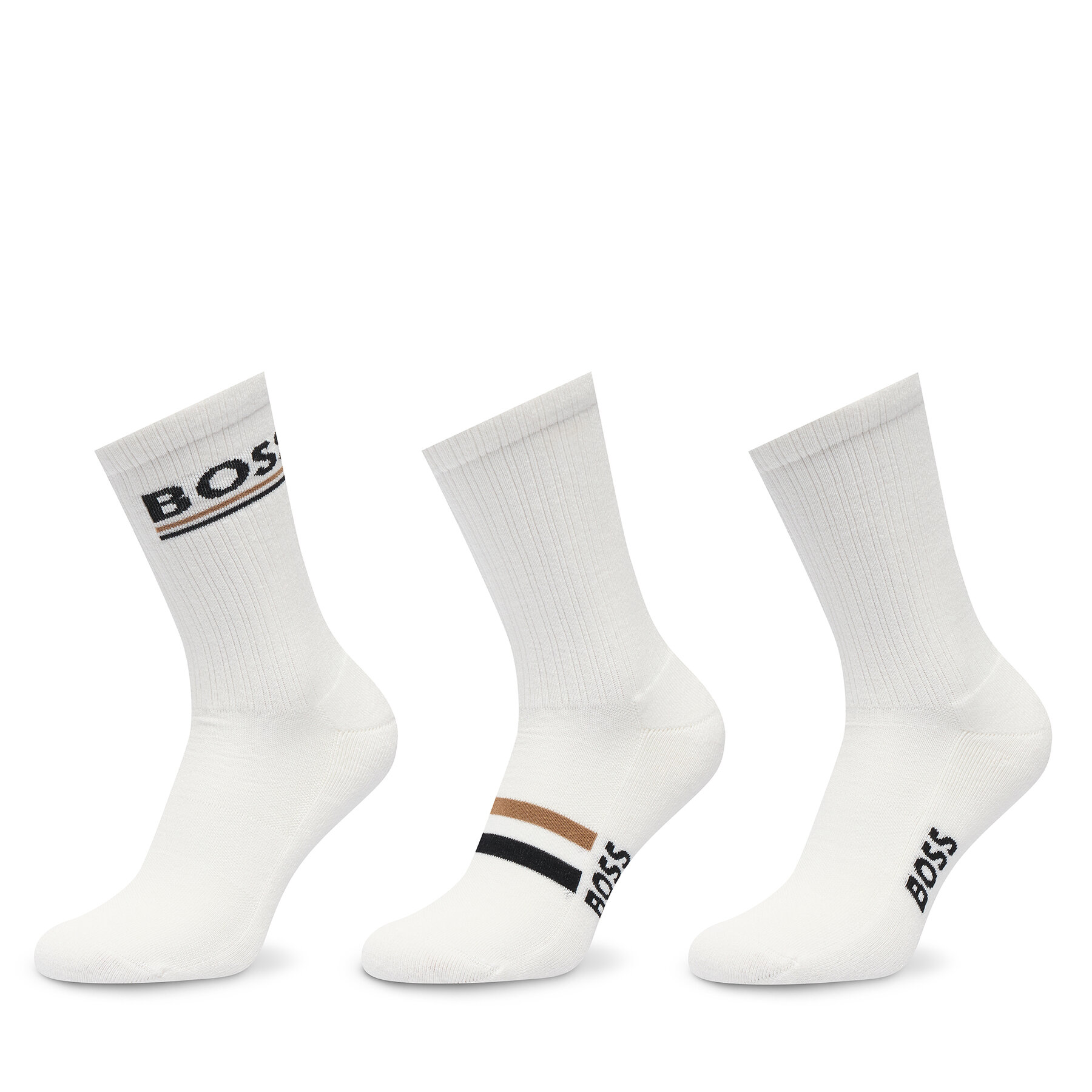 Șosete lungi BOSS 50568283 Alb