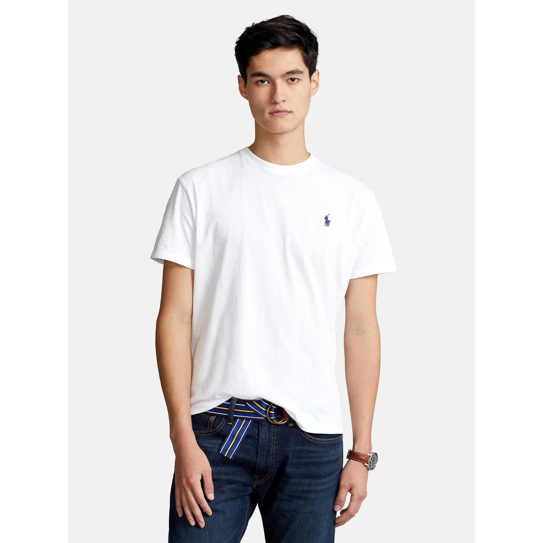 Polo Ralph Lauren Férfiak Fehér Póló 710707087003 Classic Fit