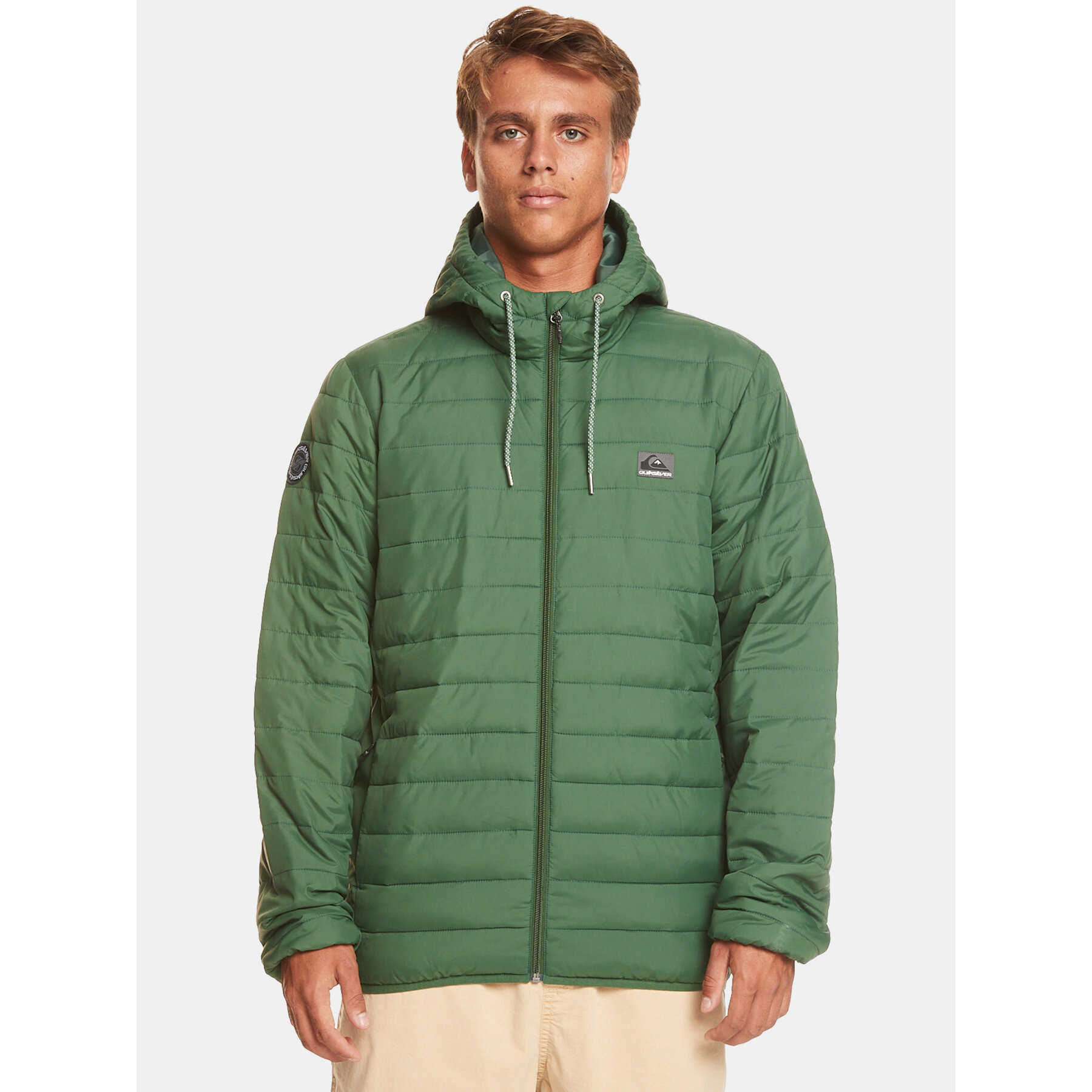 Quiksilver Übergangsjacke Scaly Hood Jckt EQYJK04008 Grün Regular Fit