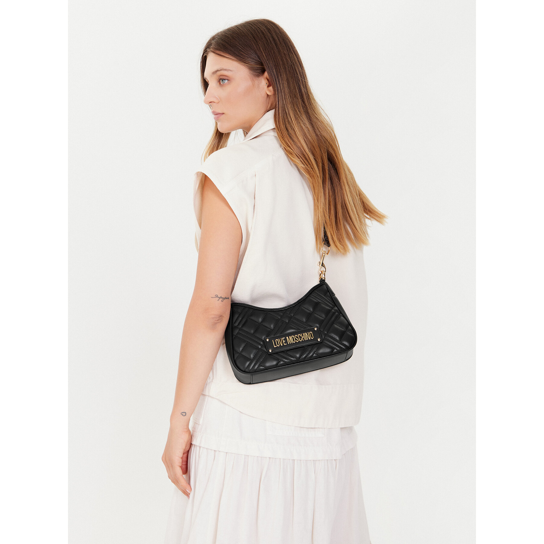 Kabelka LOVE MOSCHINO JC4152PP0NLA0000 Čierna